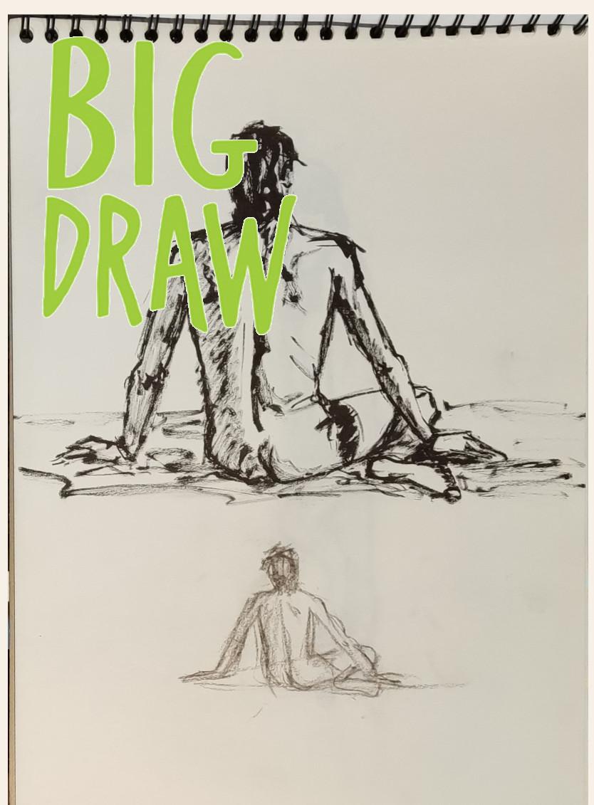 Big Draw: Taller de dibuix de model