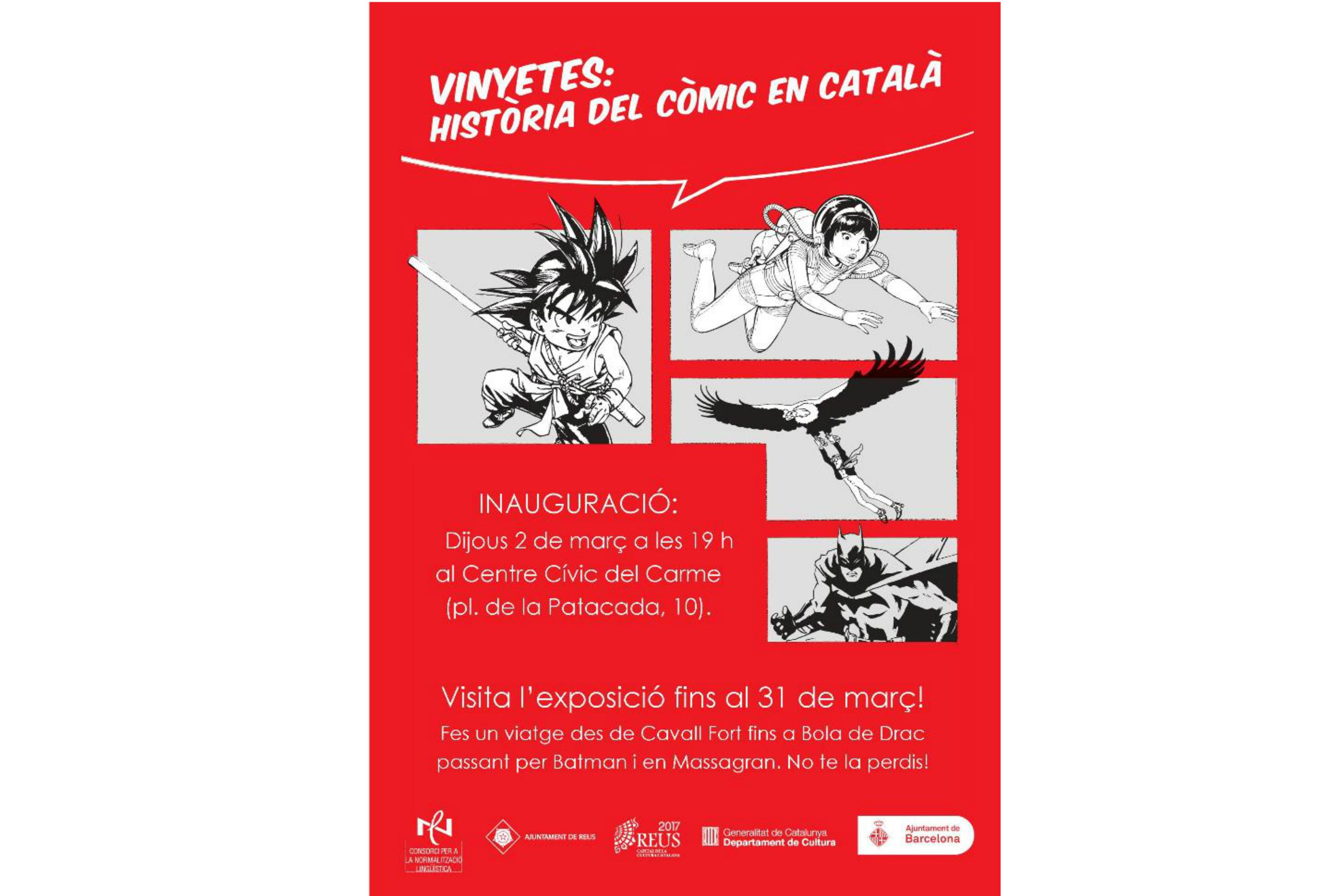 Exposició Vinyetes: història del còmic en català