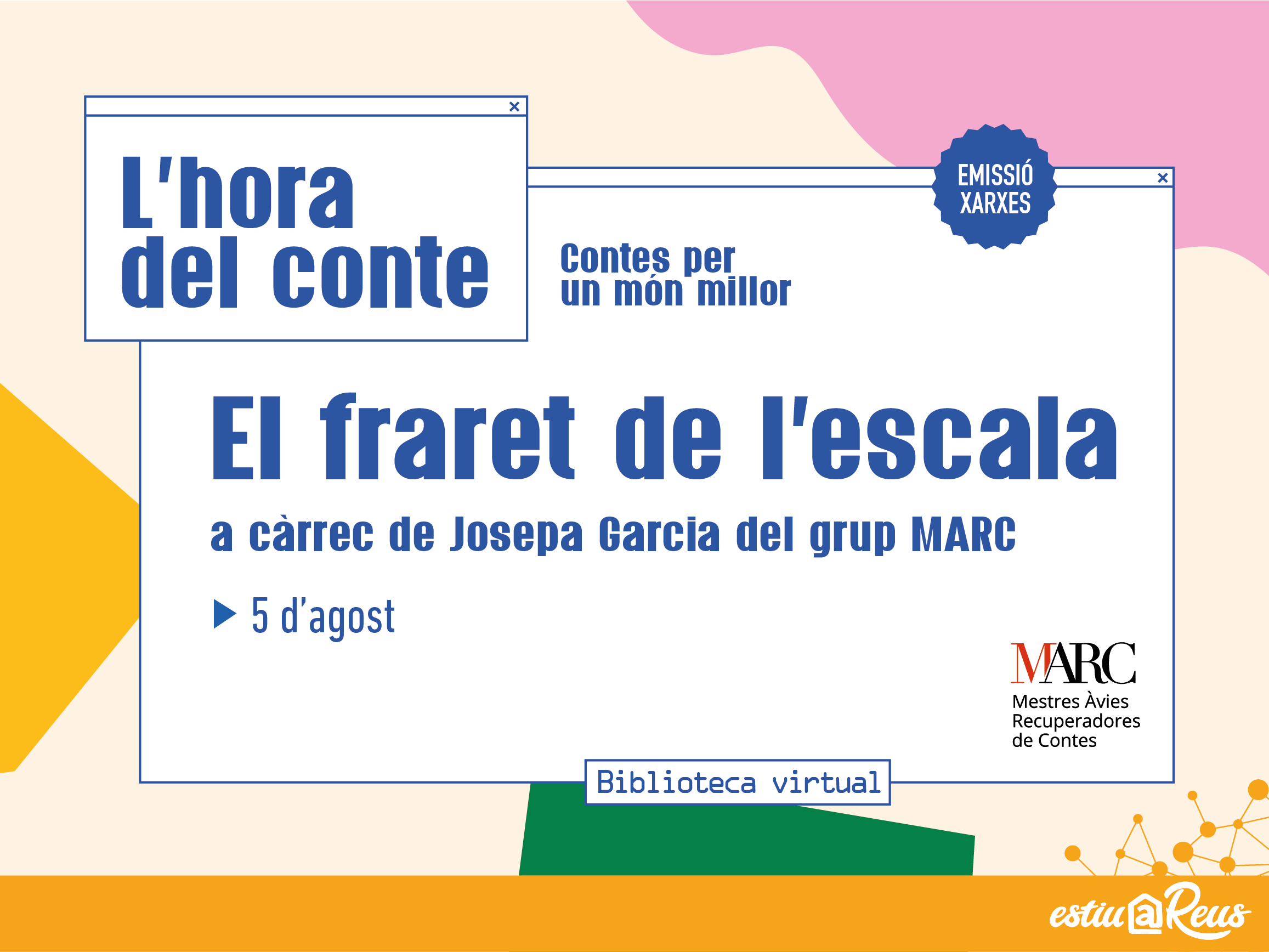 L'hora del conte amb les Biblioteques Municipals