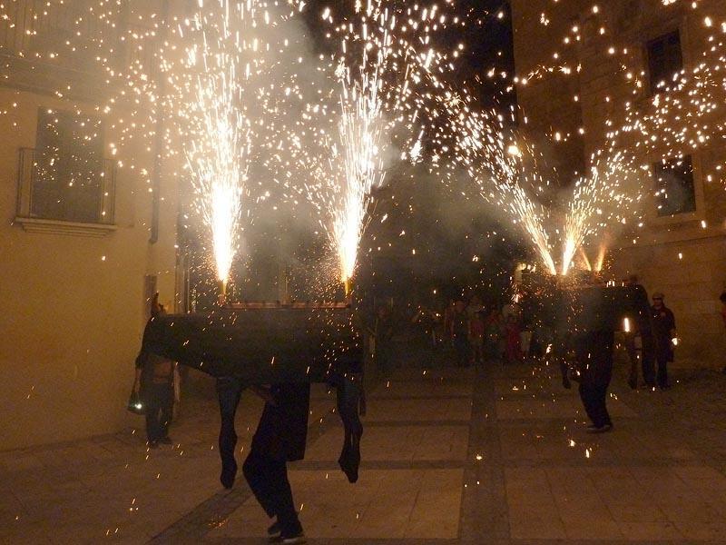 Sant Pere 2022: cercavila dels Bous de Foc