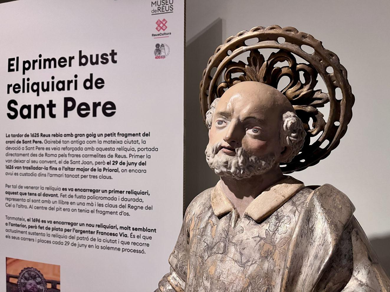 El primer bust reliquiari de Sant Pere