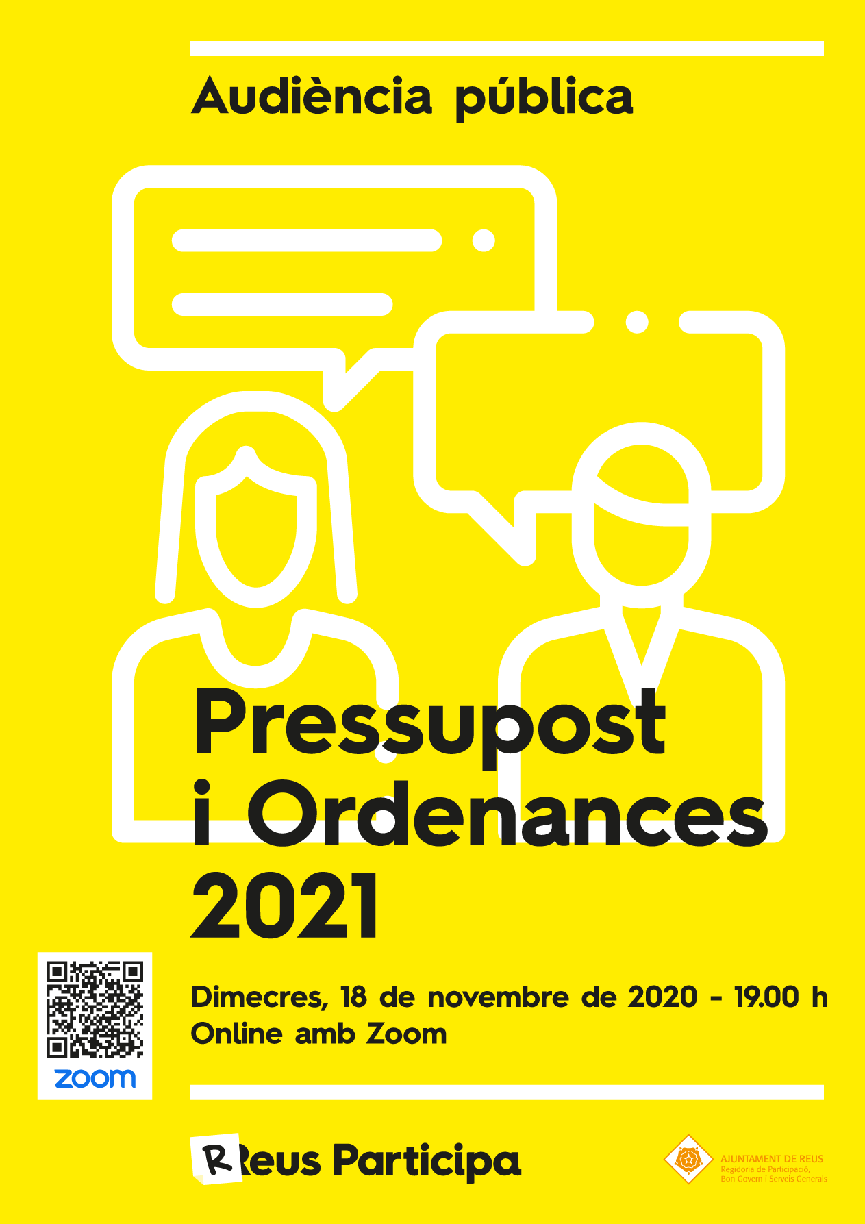 Audiència Pública de Pressupost i Ordenances 2021