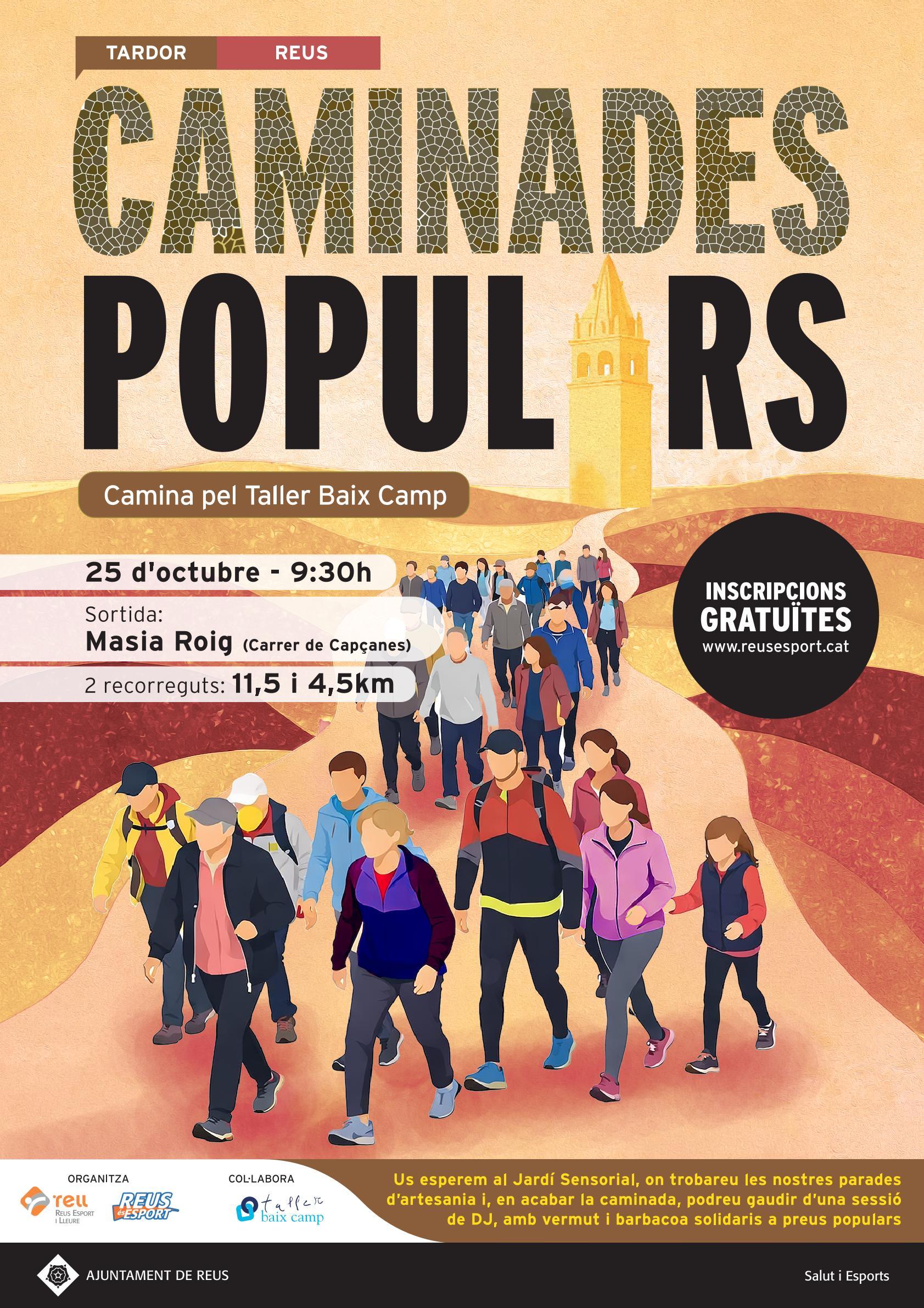 CAMINADES POPULARS Reus - Tardor