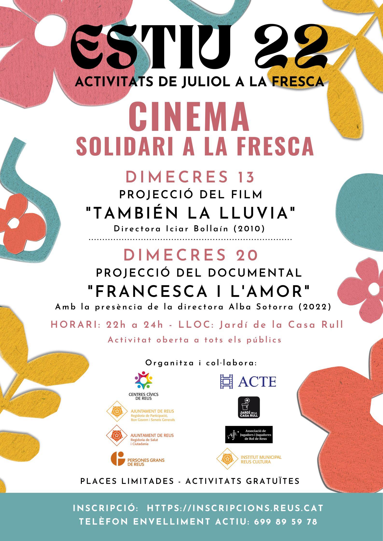 Cinema Solidari a la fresca