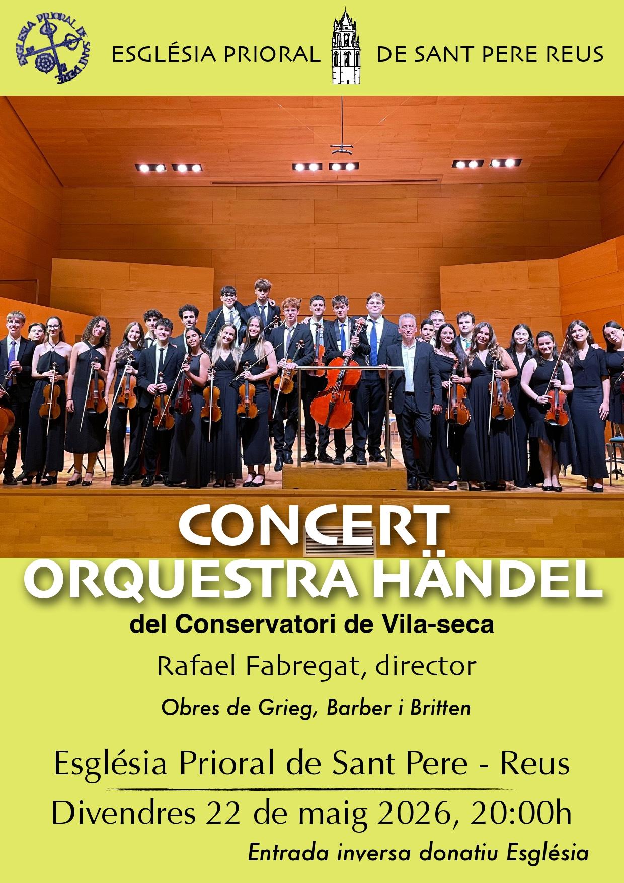 Concert Orquestra Händel del Conservatori de Vilaseca