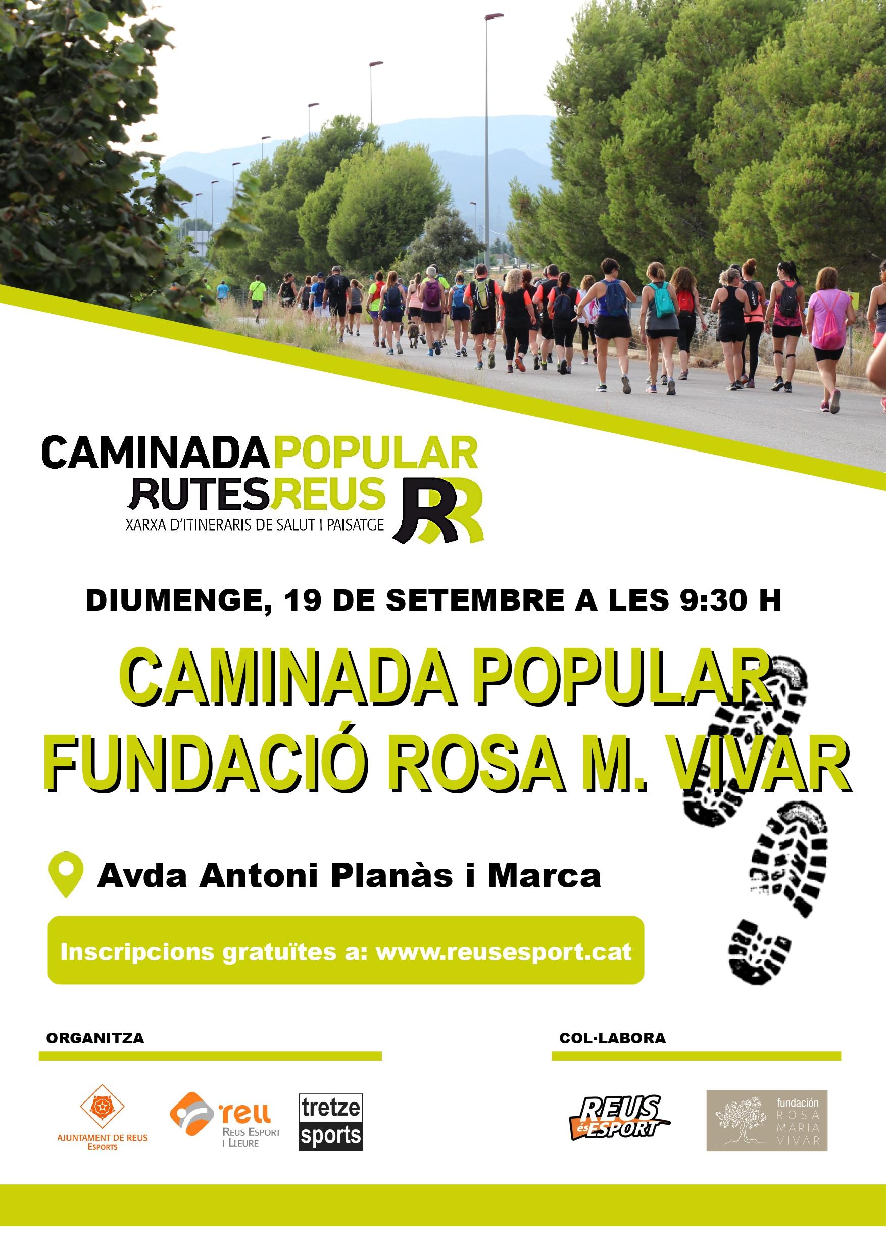 Caminada Popular Fundació Rosa M Vivar