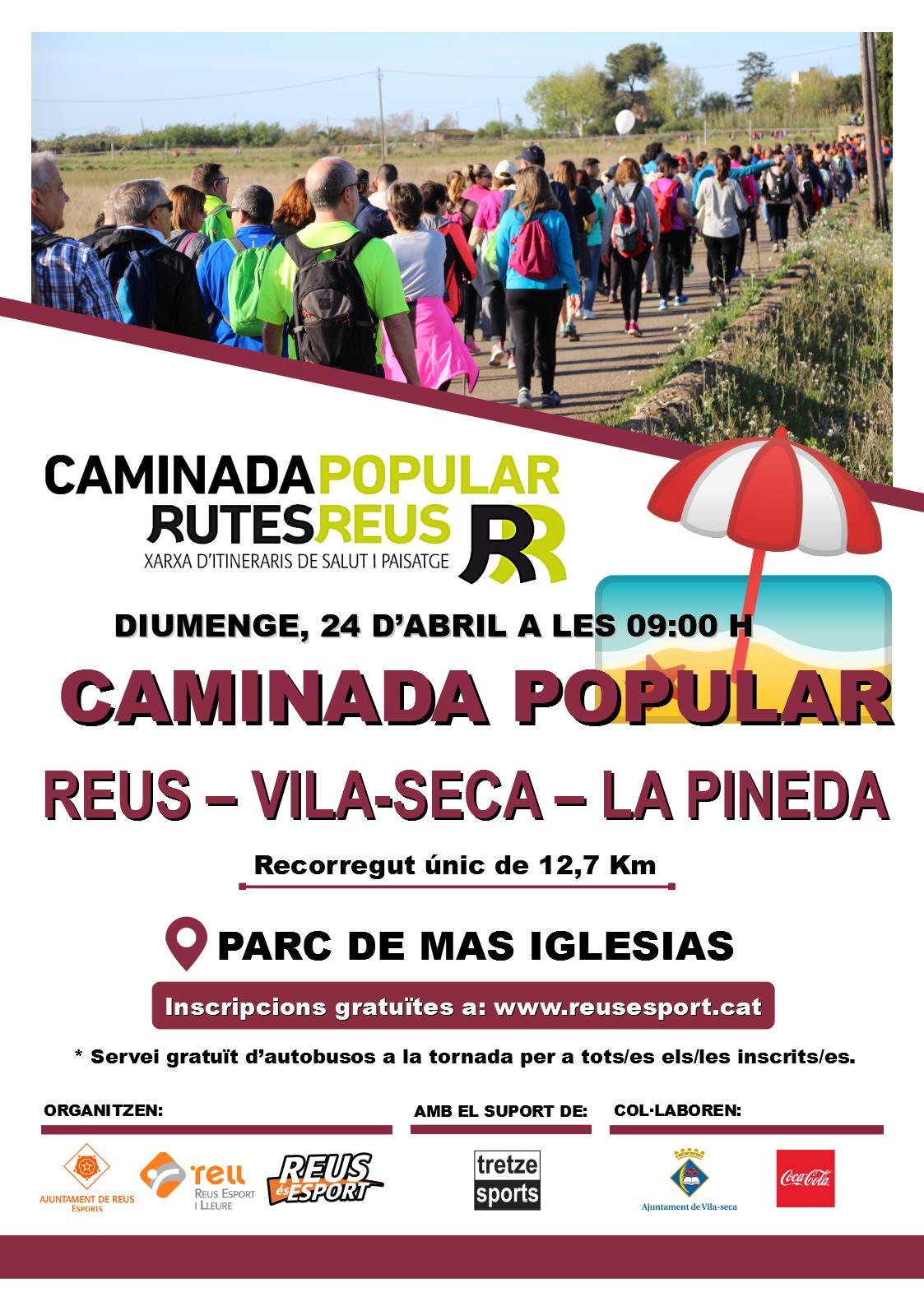 Caminada Popular Reus - Vila-seca - La Pineda