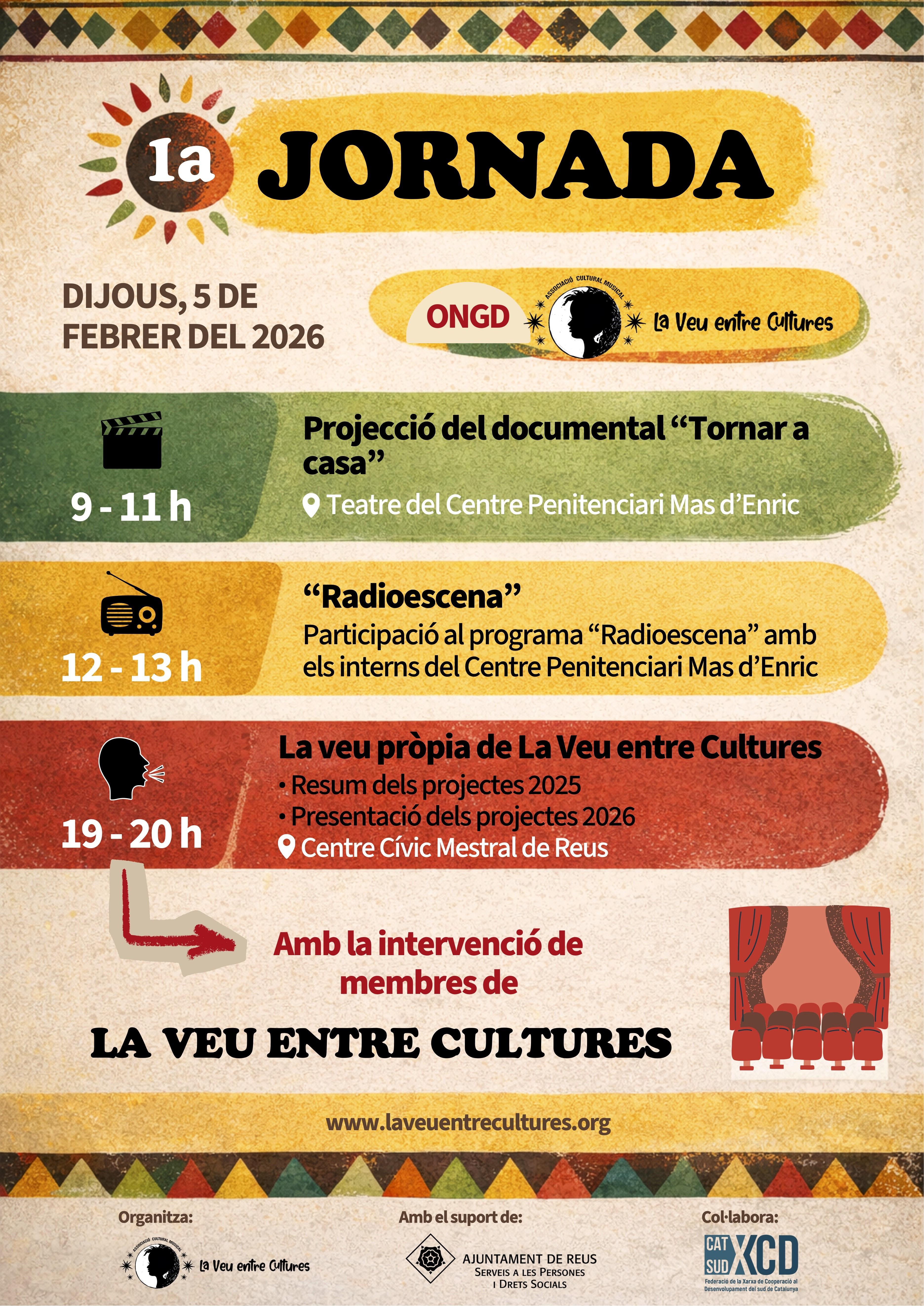 Primera Jornada «La Veu entre Cultures»