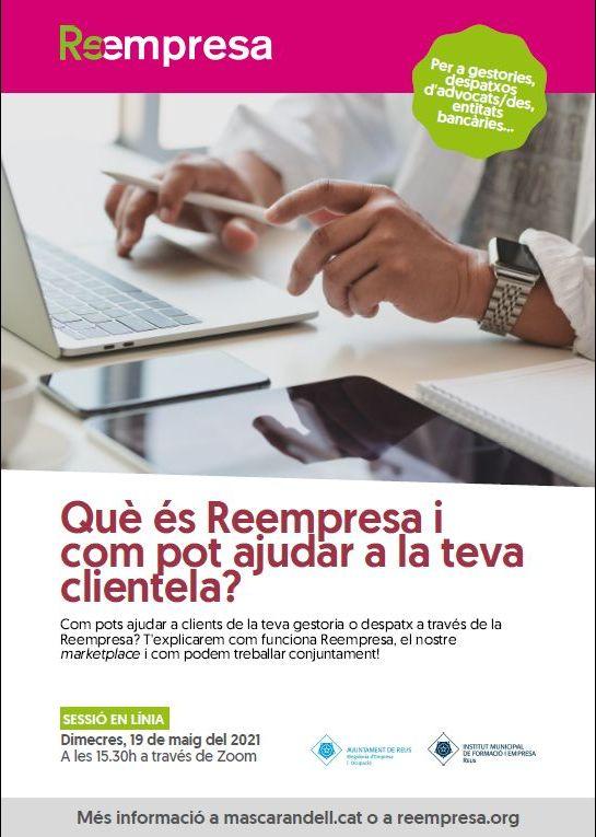 Sessió informativa sobre el model d'emprenedoria Reempresa