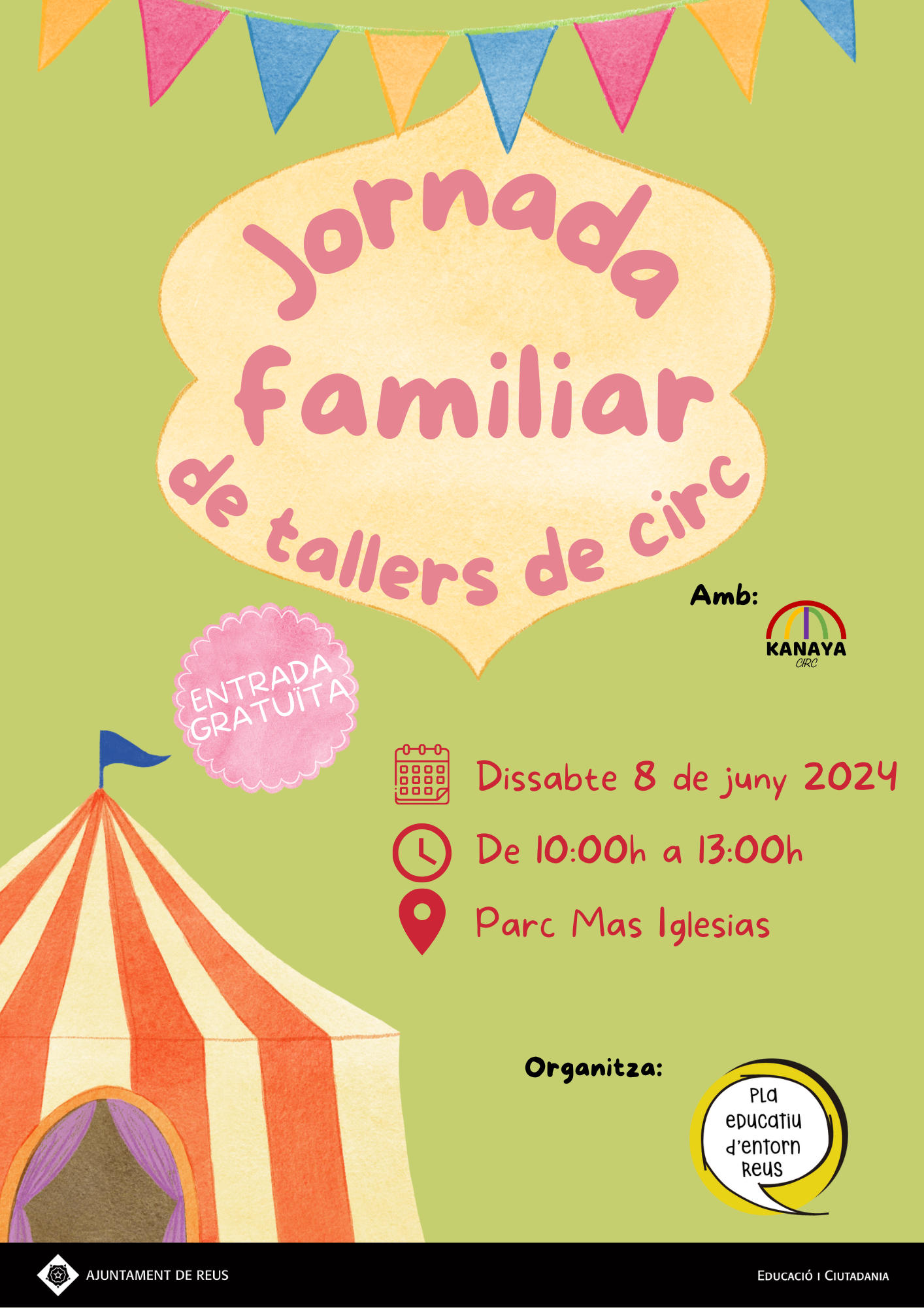 Jornada familiar de tallers de circ