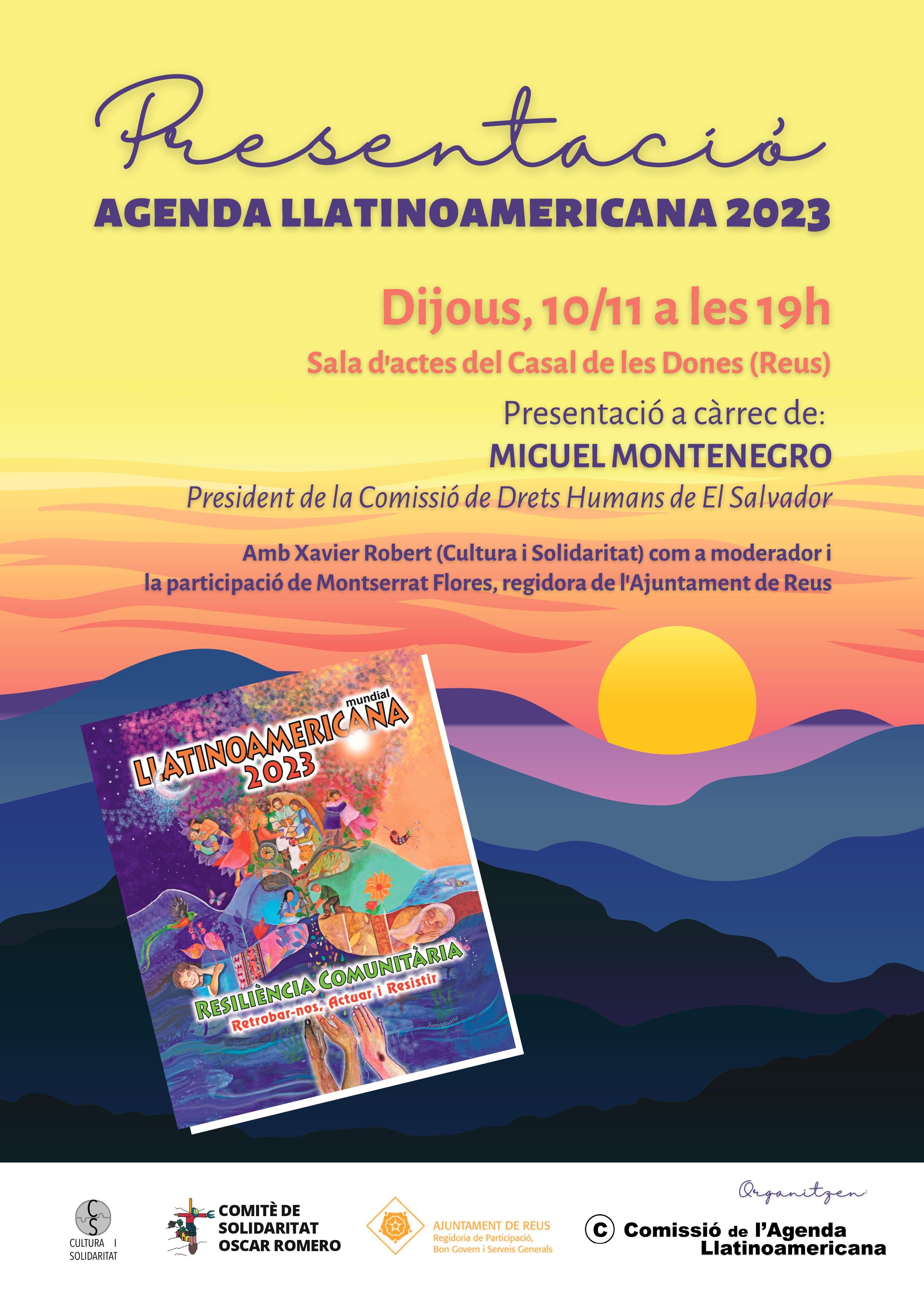 Presentació de l'Agenda Llatinoamericana 2023