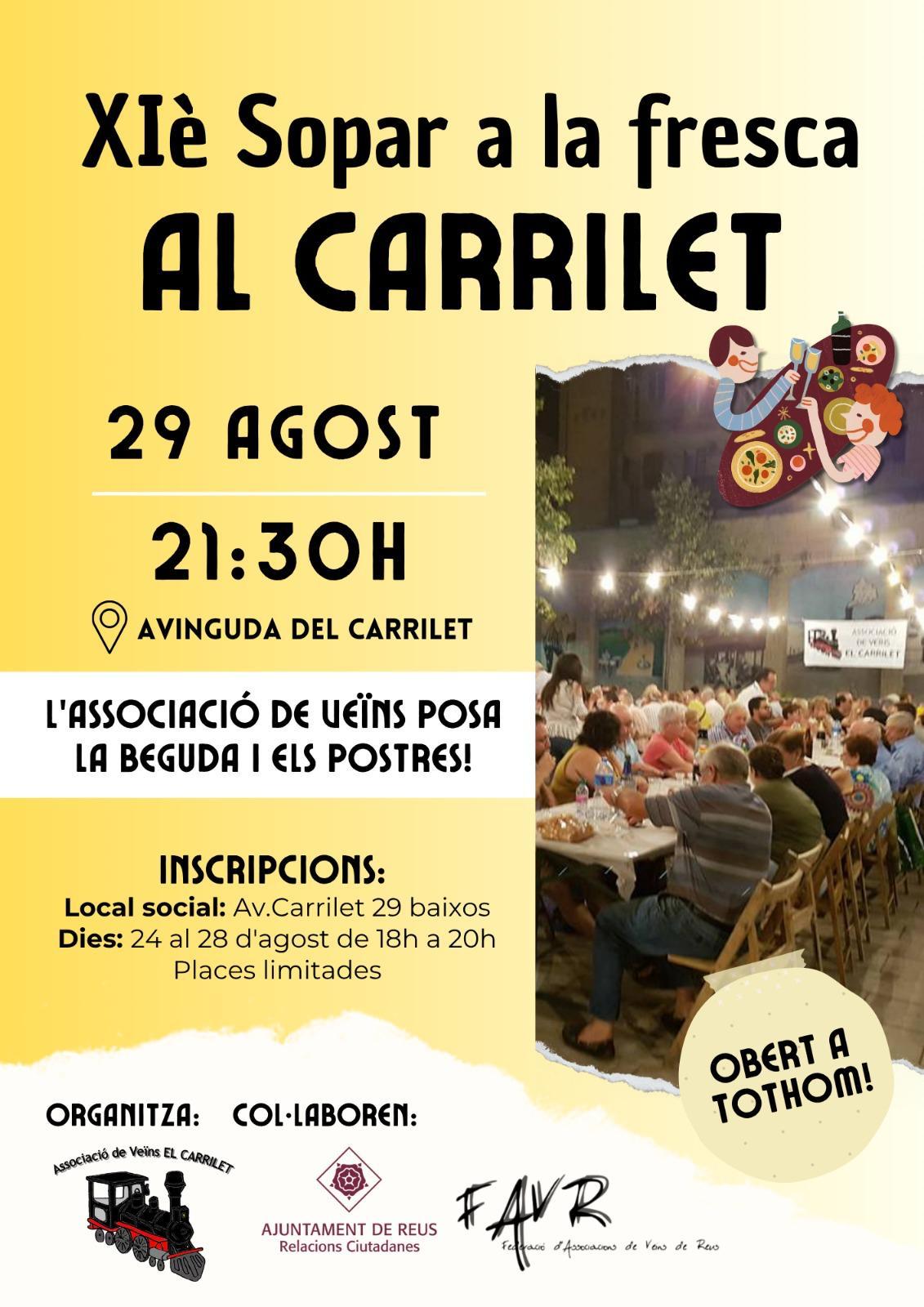 Sopar a la Fresca El Carrilet