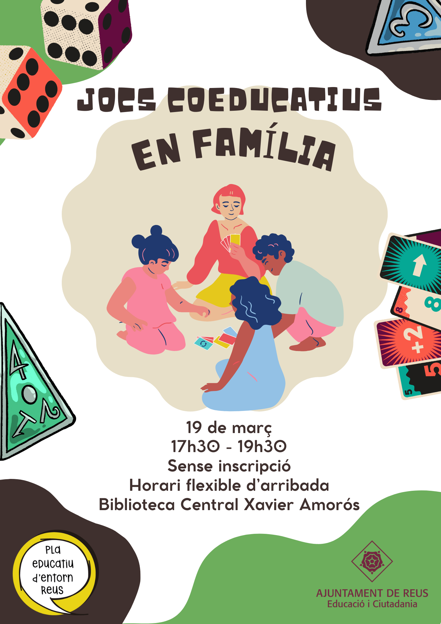 Jocs coeducatius en família 