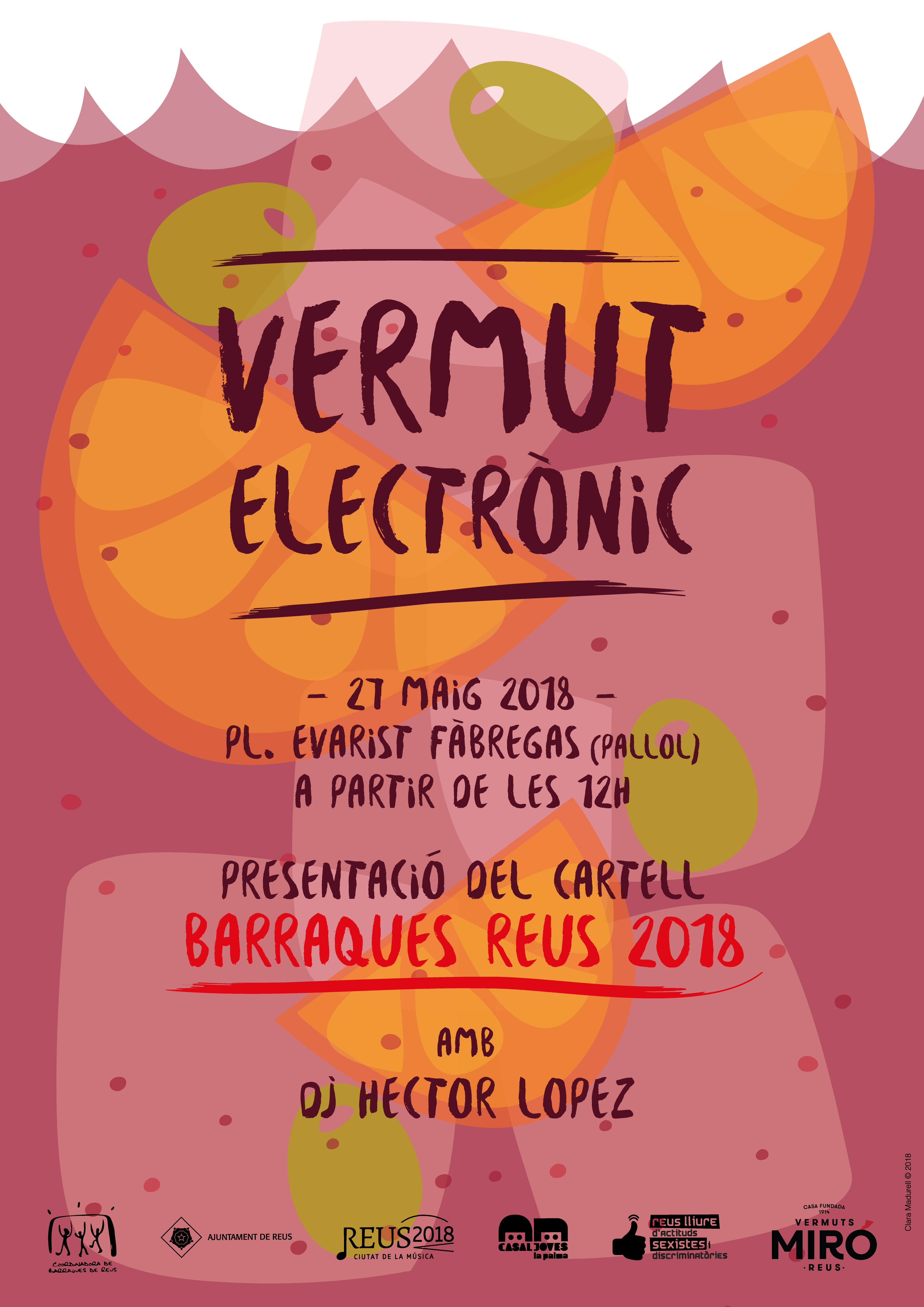 Presentació del cartell de les Barraques 2018 i vermut electrònic