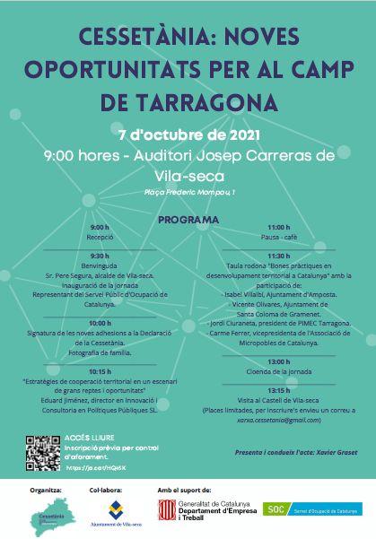 Jornada: Cessetània - Noves oportunitats per al Camp de Tarrragona