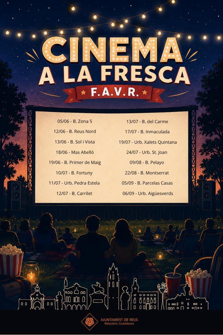 Cinema a la fresca al Barri Sol i VistaE