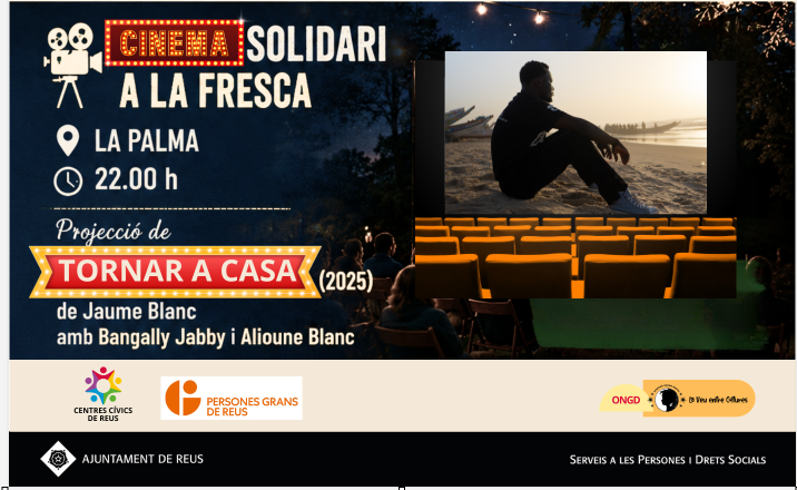 Cinema solidari a la fresca