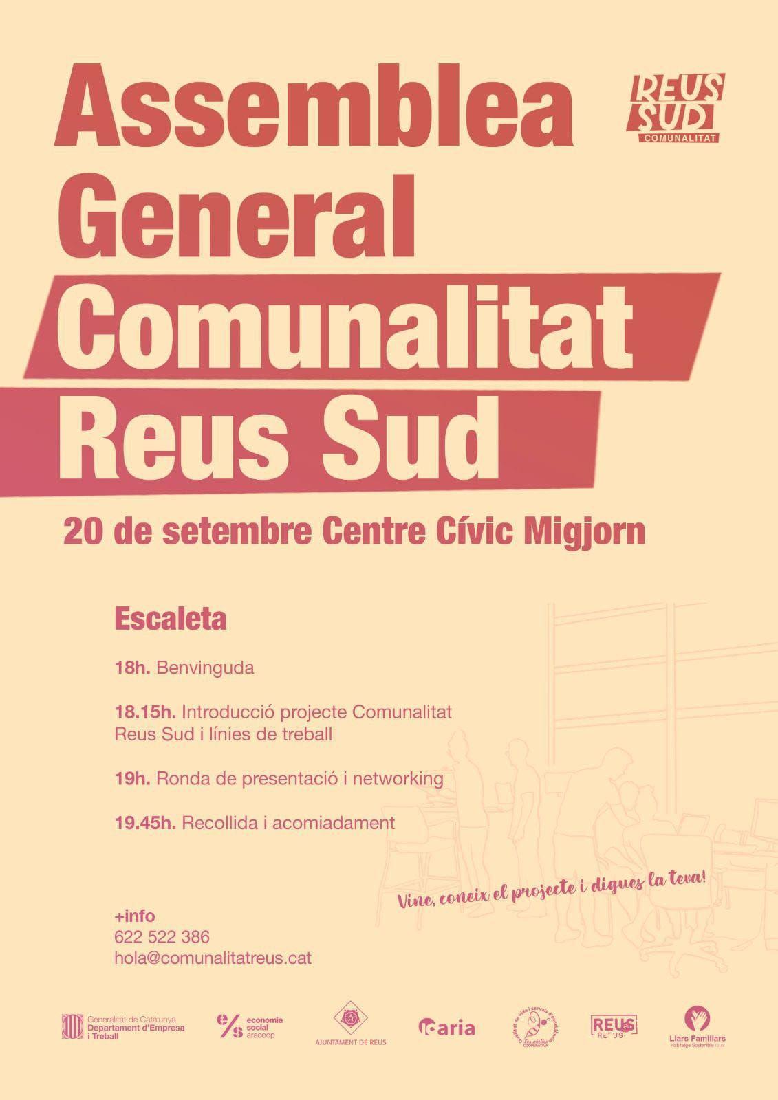 I Assemblea general de la Comunalitat Reus Sud