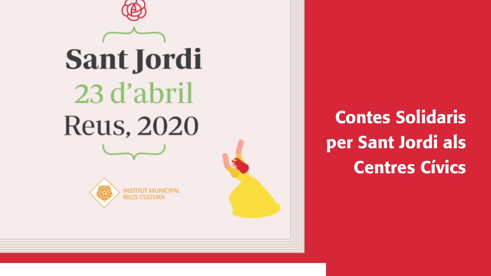 Sant Jordi: Contes Solidaris per Sant Jordi als Centres Cívics