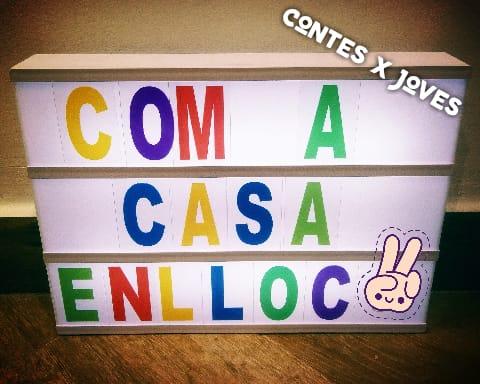 COM A CASA ENLLOC 8/04/20