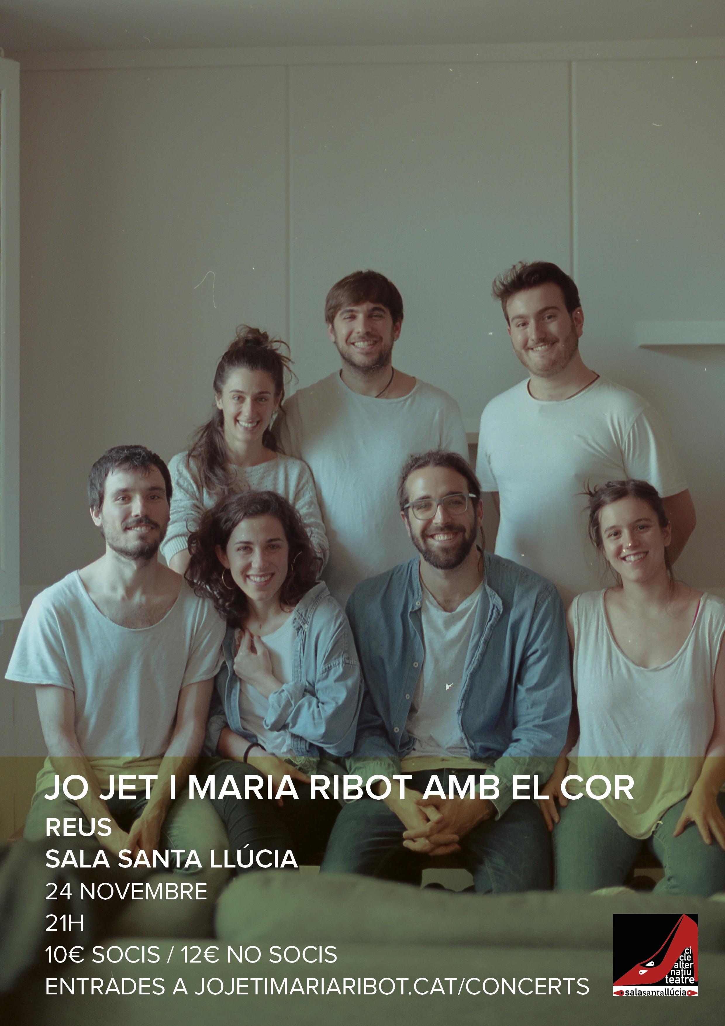 ACCENTS 2018 - Presentació del seu nou disc Jo Jet i Maria Ribot amb el cor