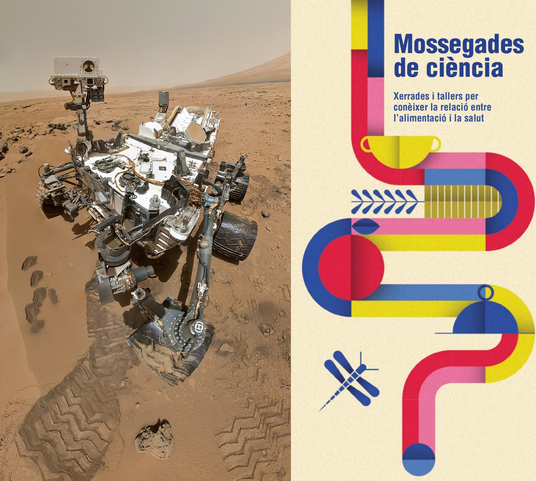 Astronautes del Curiosity. Mossegades de ciència