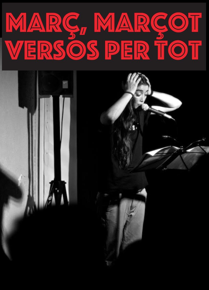 Dents als ulls i pestanyes a la boca.  Sessió poètica