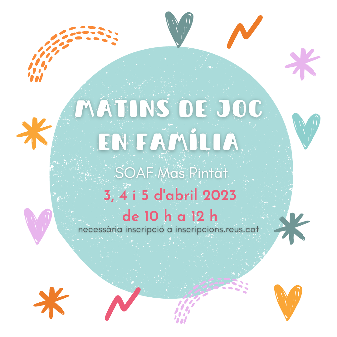 Matins de Joc en Família al SOAF Mas Pintat