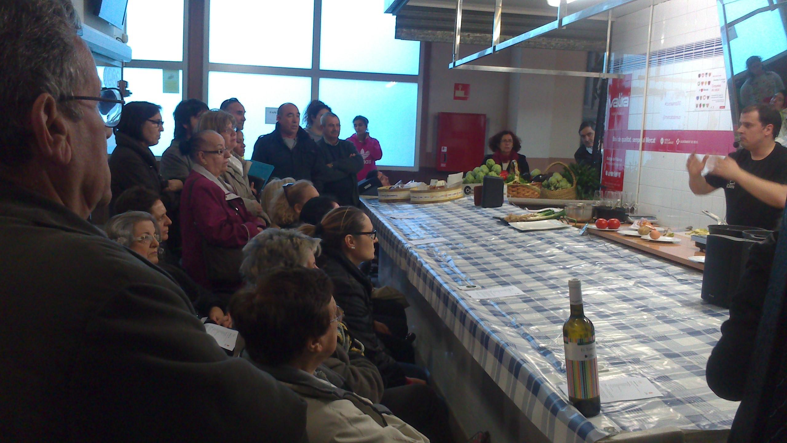 Cuina amb DO als Mercats de Reus: avellana al Mercat del Carrilet