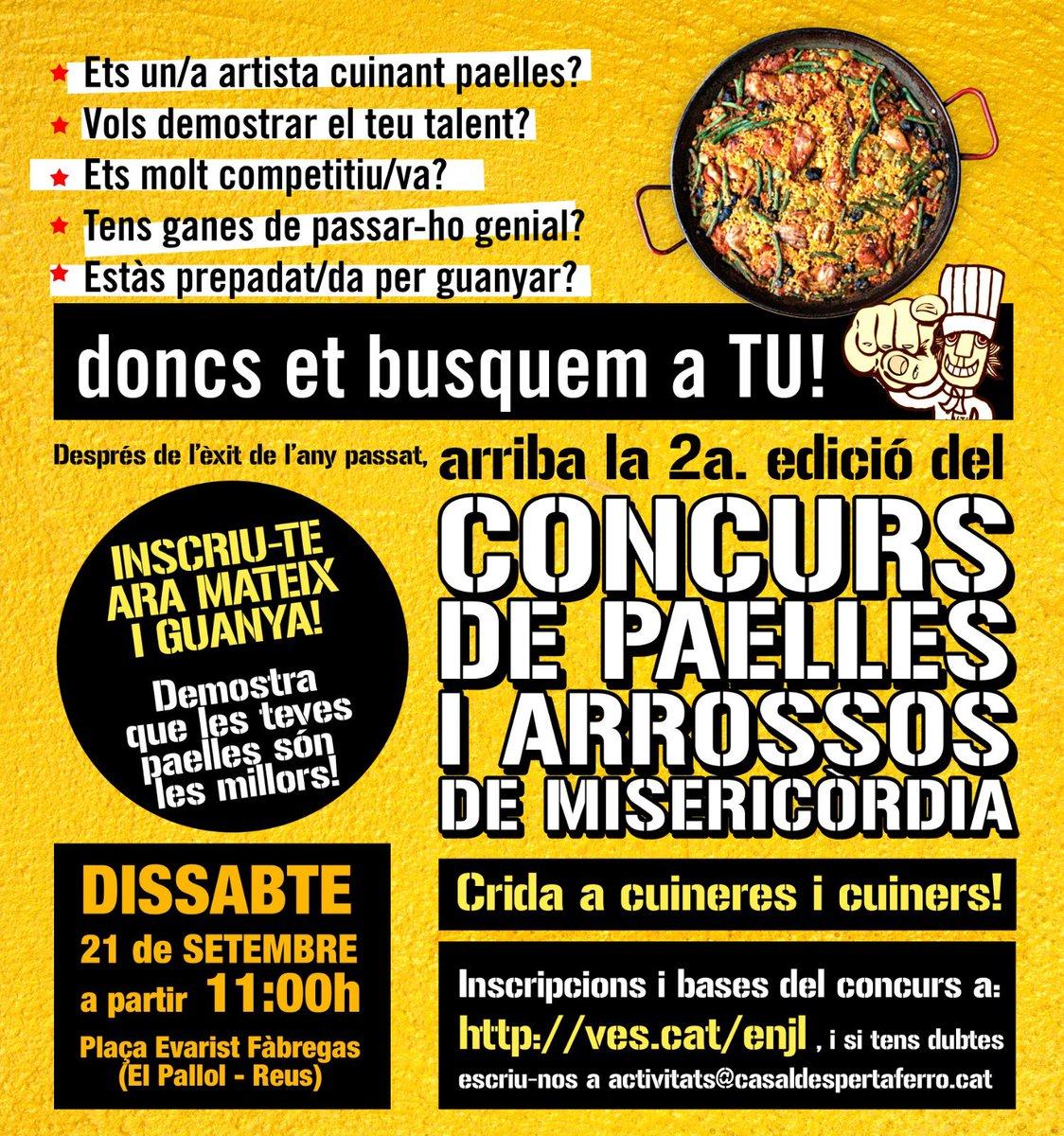 II Concurs de Paelles i Arrossos de Misericòrdia