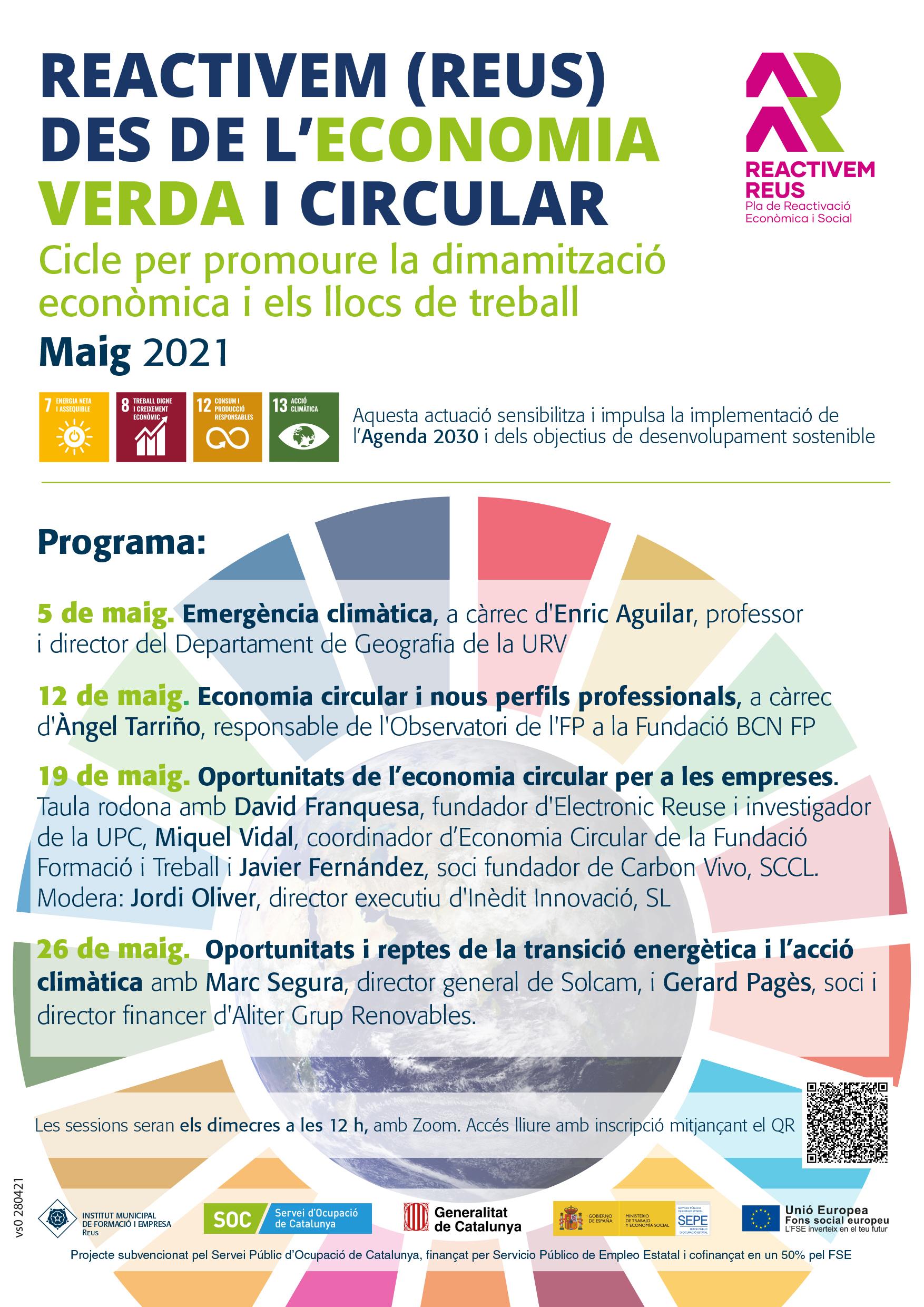 Seminari web: Economia circular i nous perfils professionals