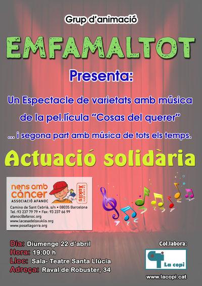 Espectacle de varietats solidari