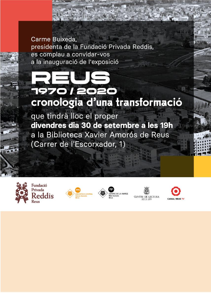 Exposició:  Reus 1970-2020: cronologia d'una transformació