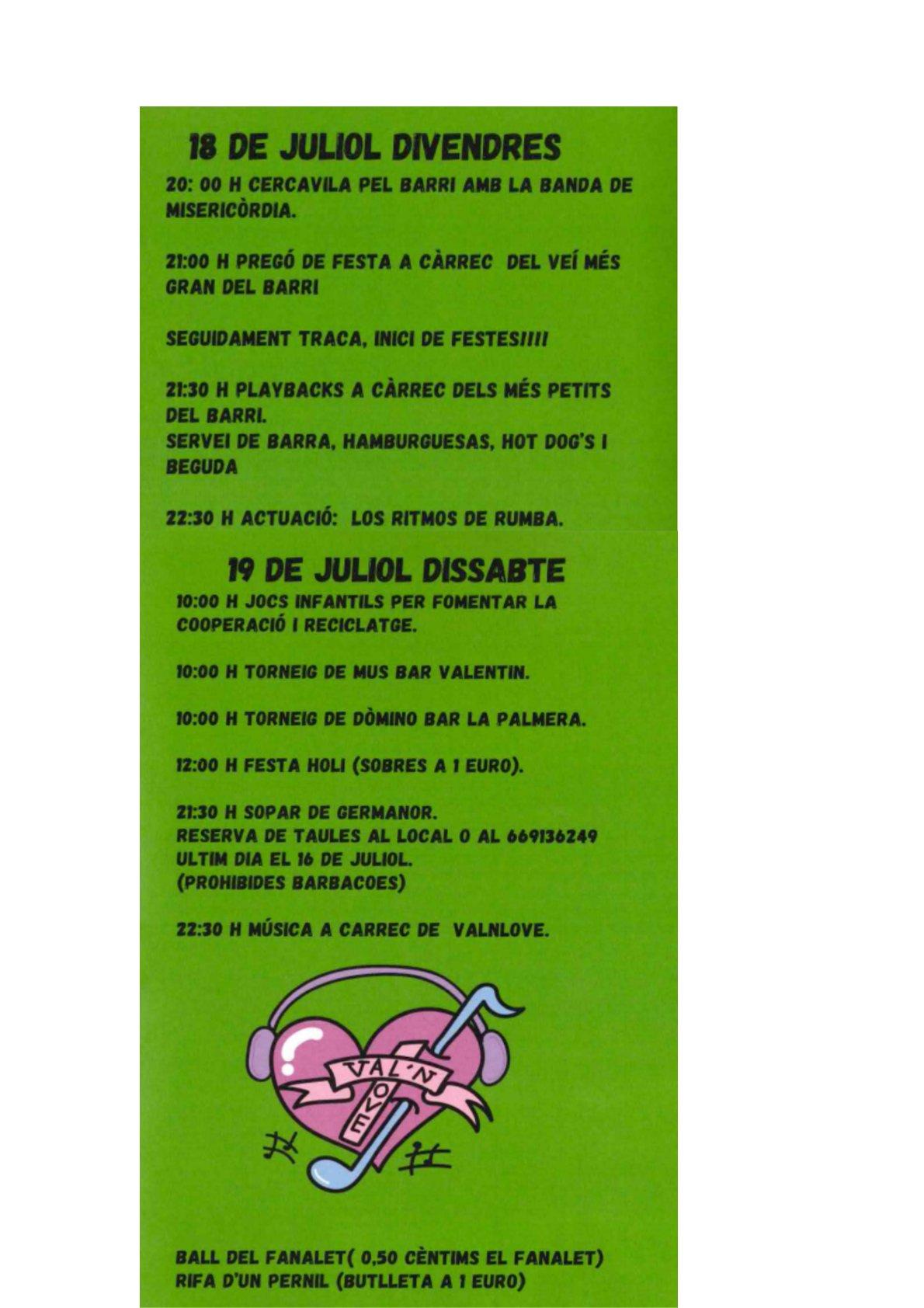 Festes del barri