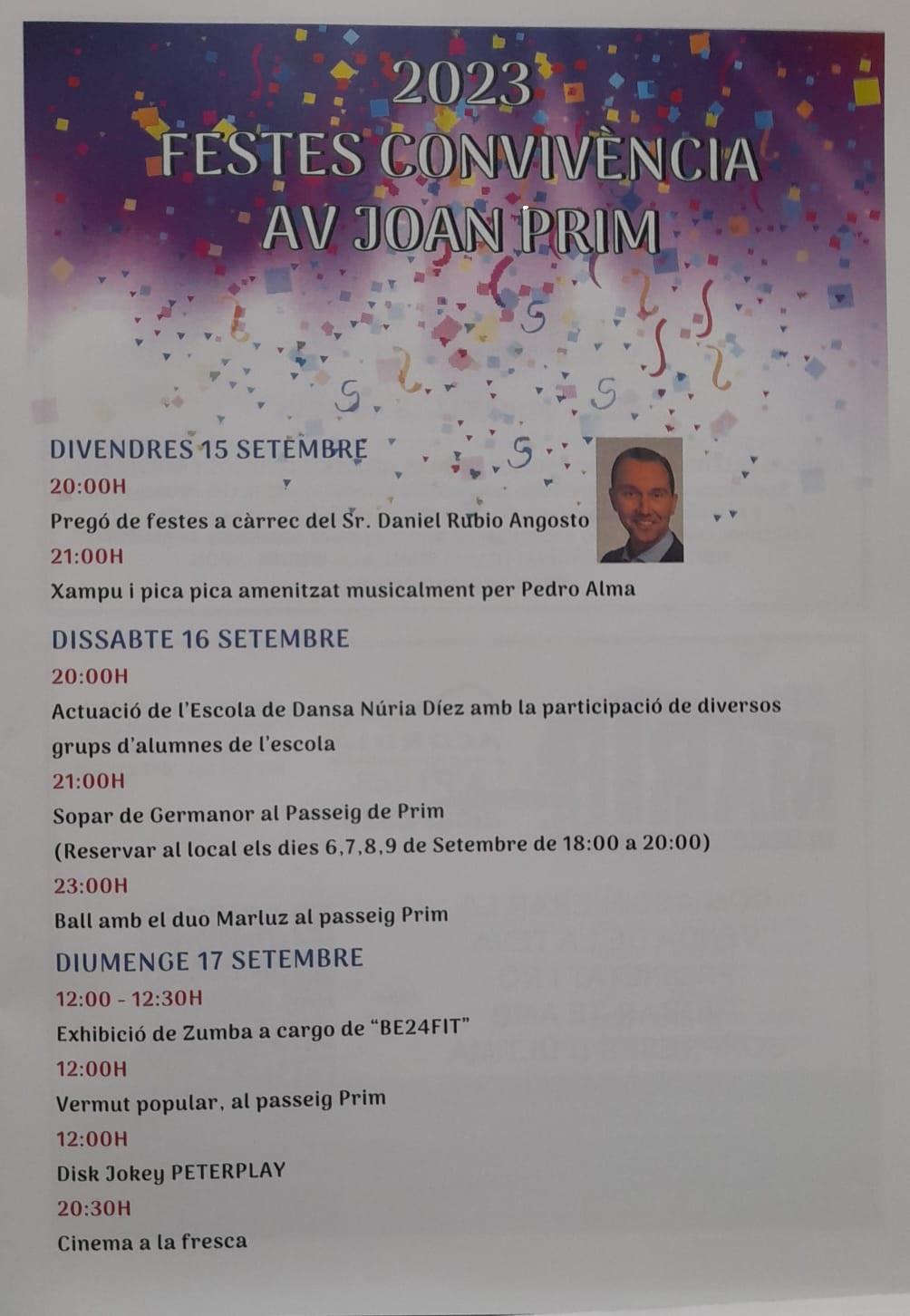 Festes del barri Joan Prim