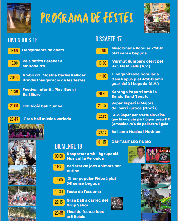 Festes del barri Juroca