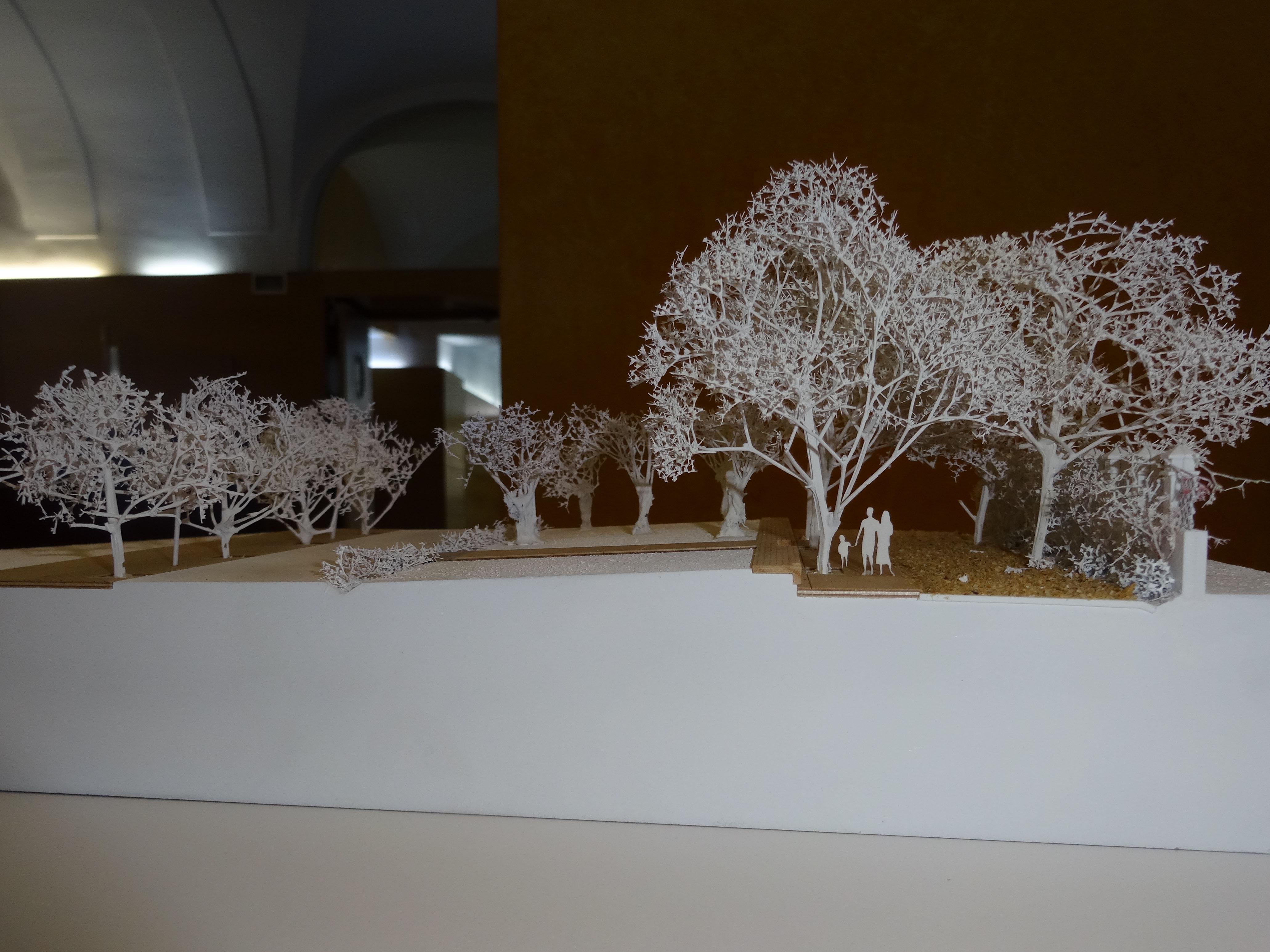 Exposició sobre el projecte del passeig de la Boca de la Mina