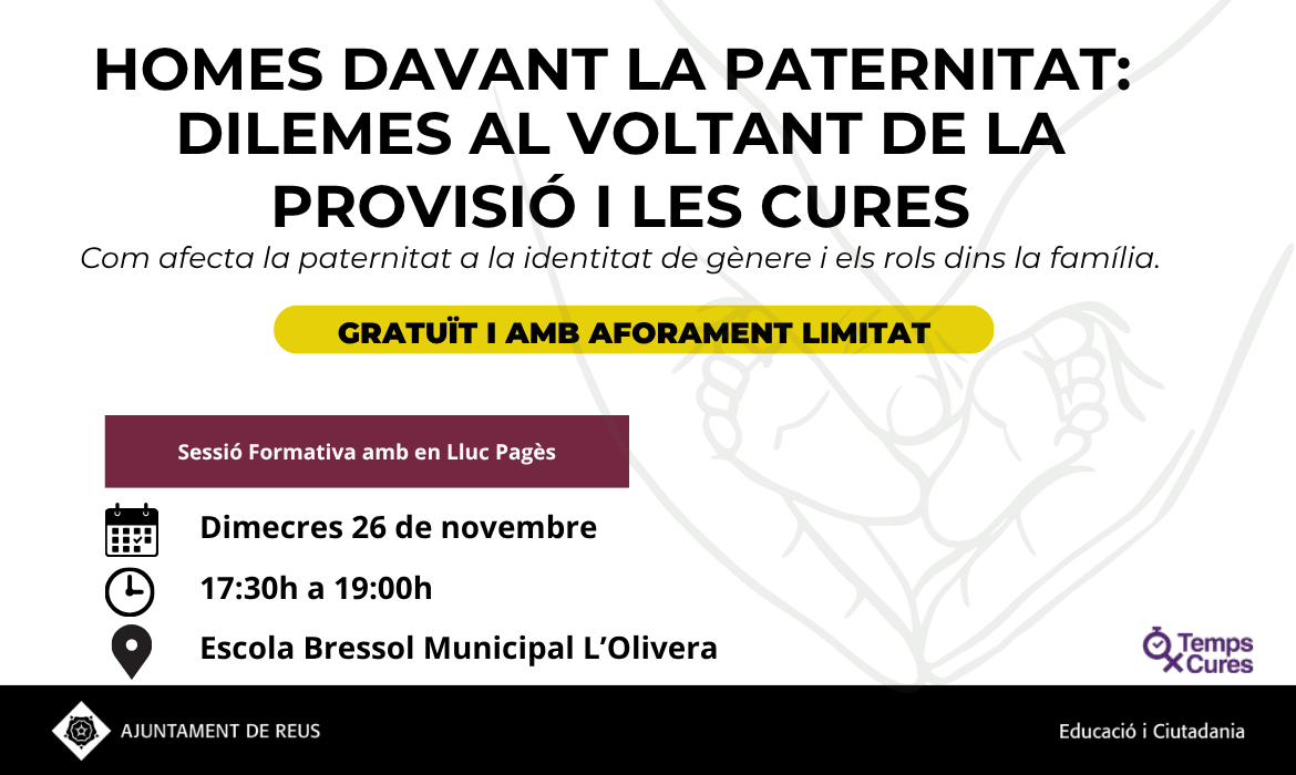 Racó de pares: Homes davant la paternitat: dilemes al voltant de la provisió i les cures