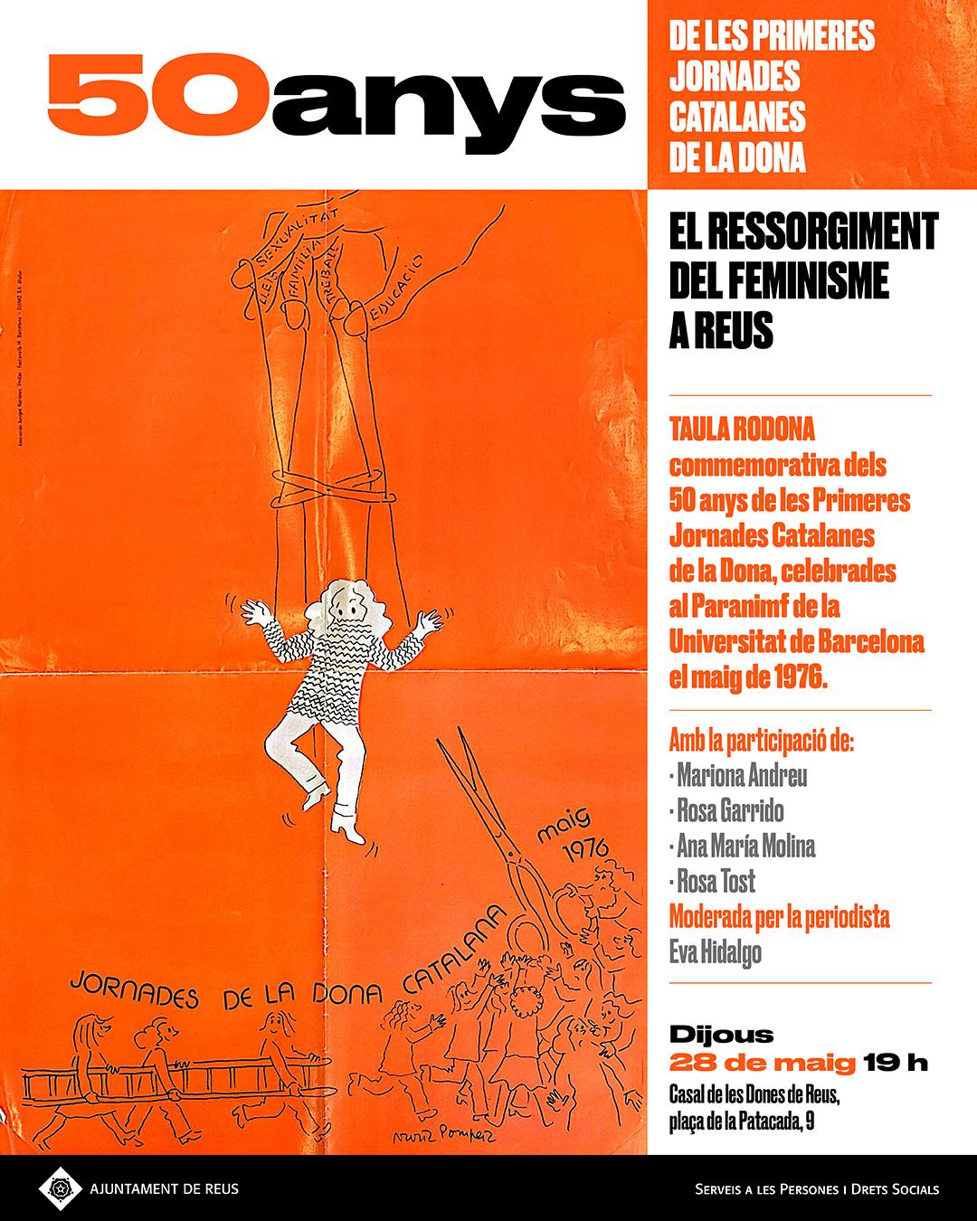 50 anys de les Primeres Jornades Catalanes de la Dona. El ressorgiment del feminisme a Reus