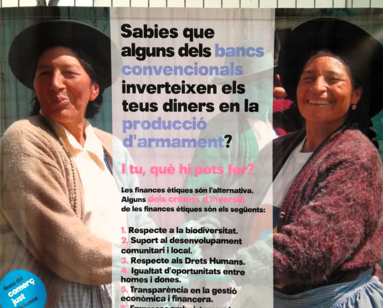 «Comerç just, finances ètiques i economia social i solidària»