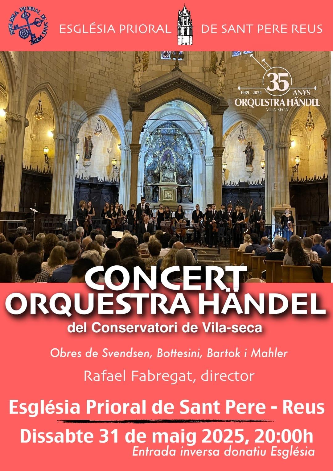 Concert Orquestra Handel del Conservatori de Vila-SecaE