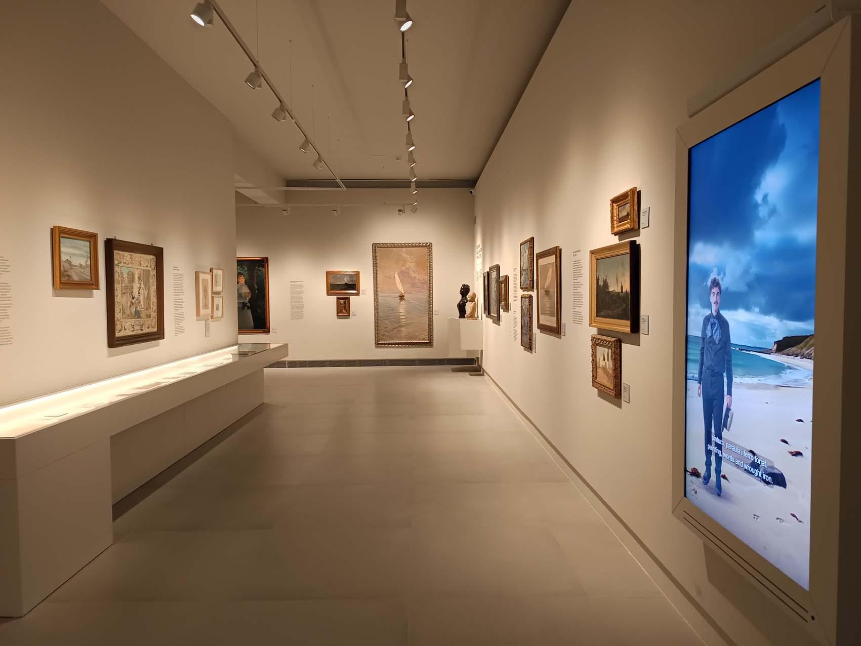 Visita guiada. Sala dels artistes