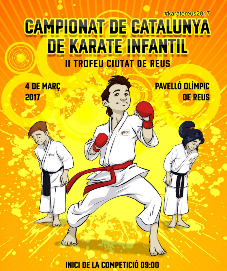 Campionat de Catalunya de karate infantil 