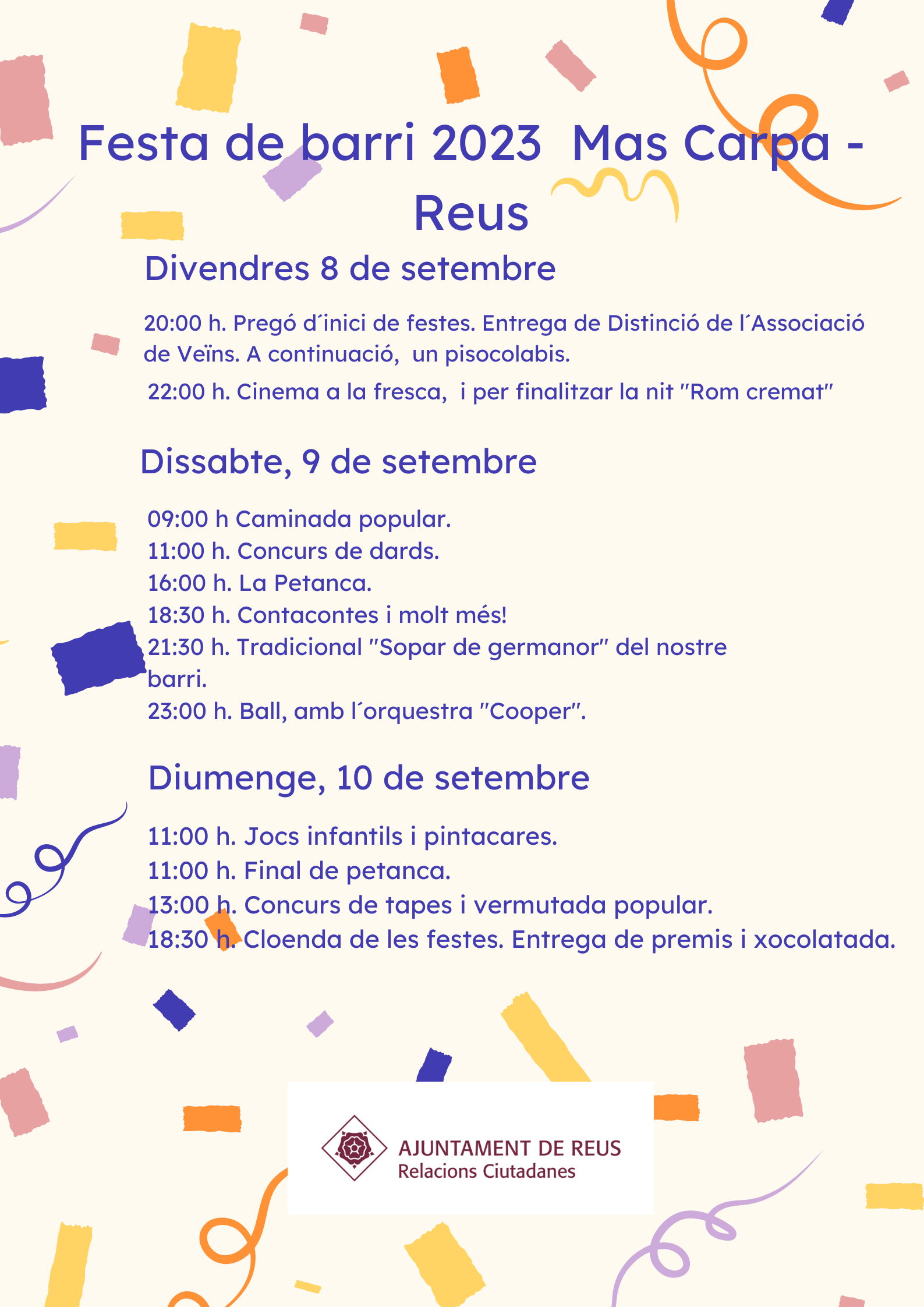 Festes de Barri de Mas Carpa
