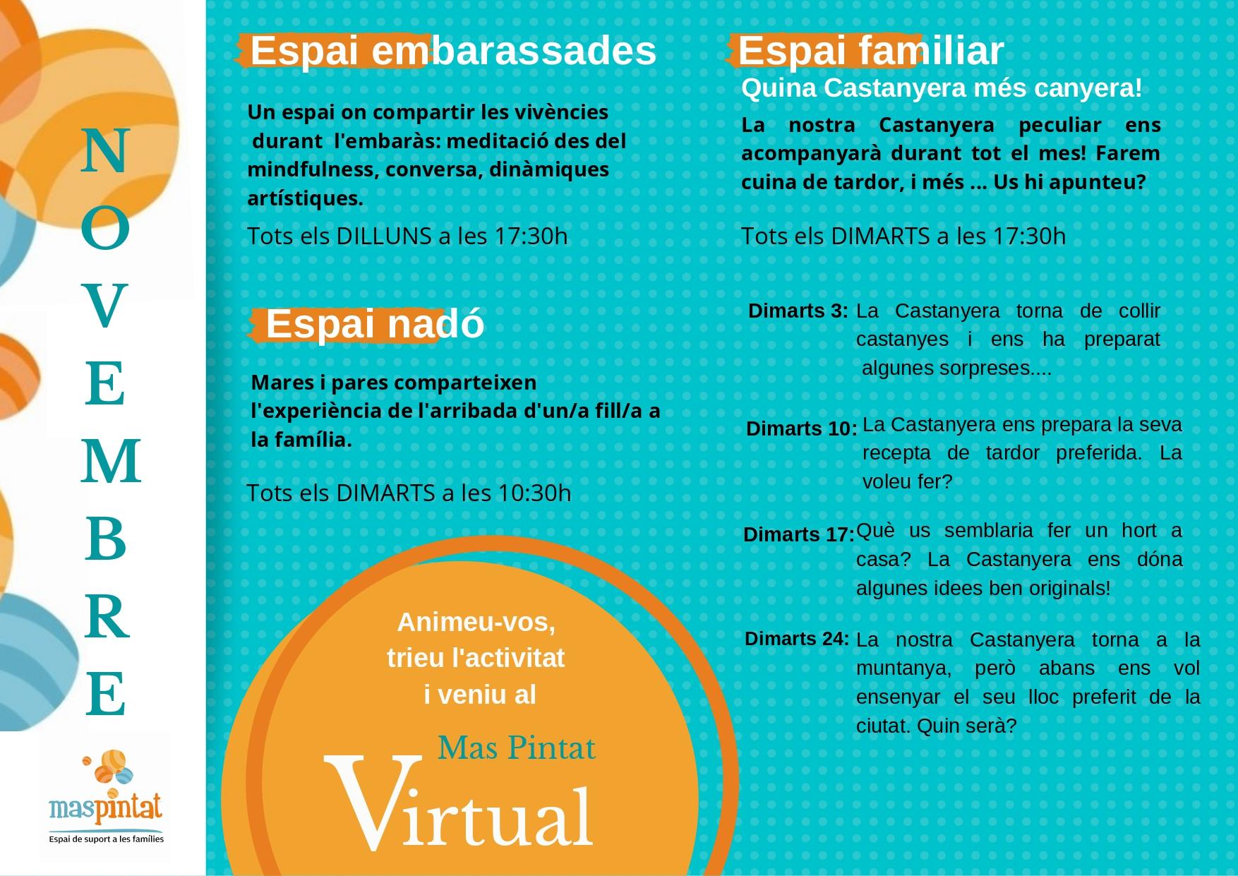 Vine i tria l'activitat al MAS PINTAT VIRTUAL!