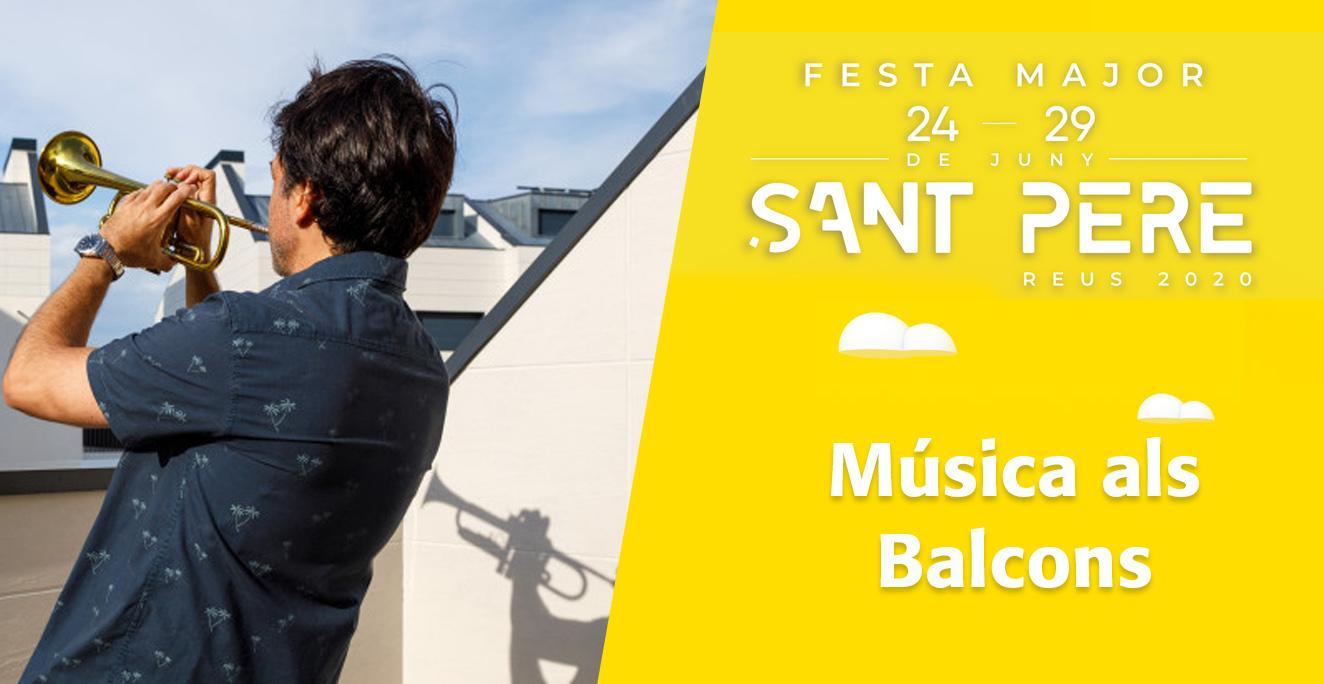 Sant Pere 2020: Música als Balcons