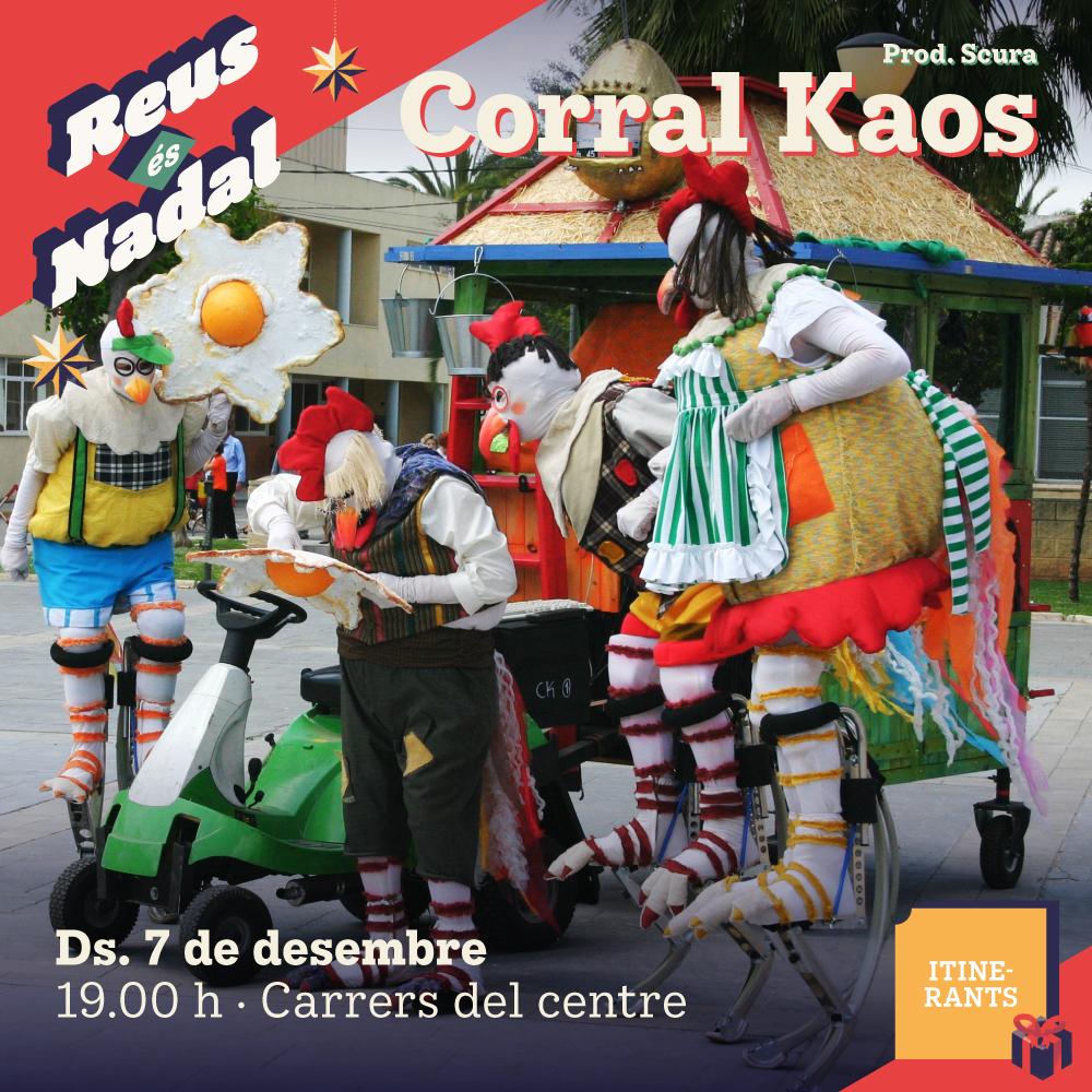 Espectacle itinerant: Kaos Corral 