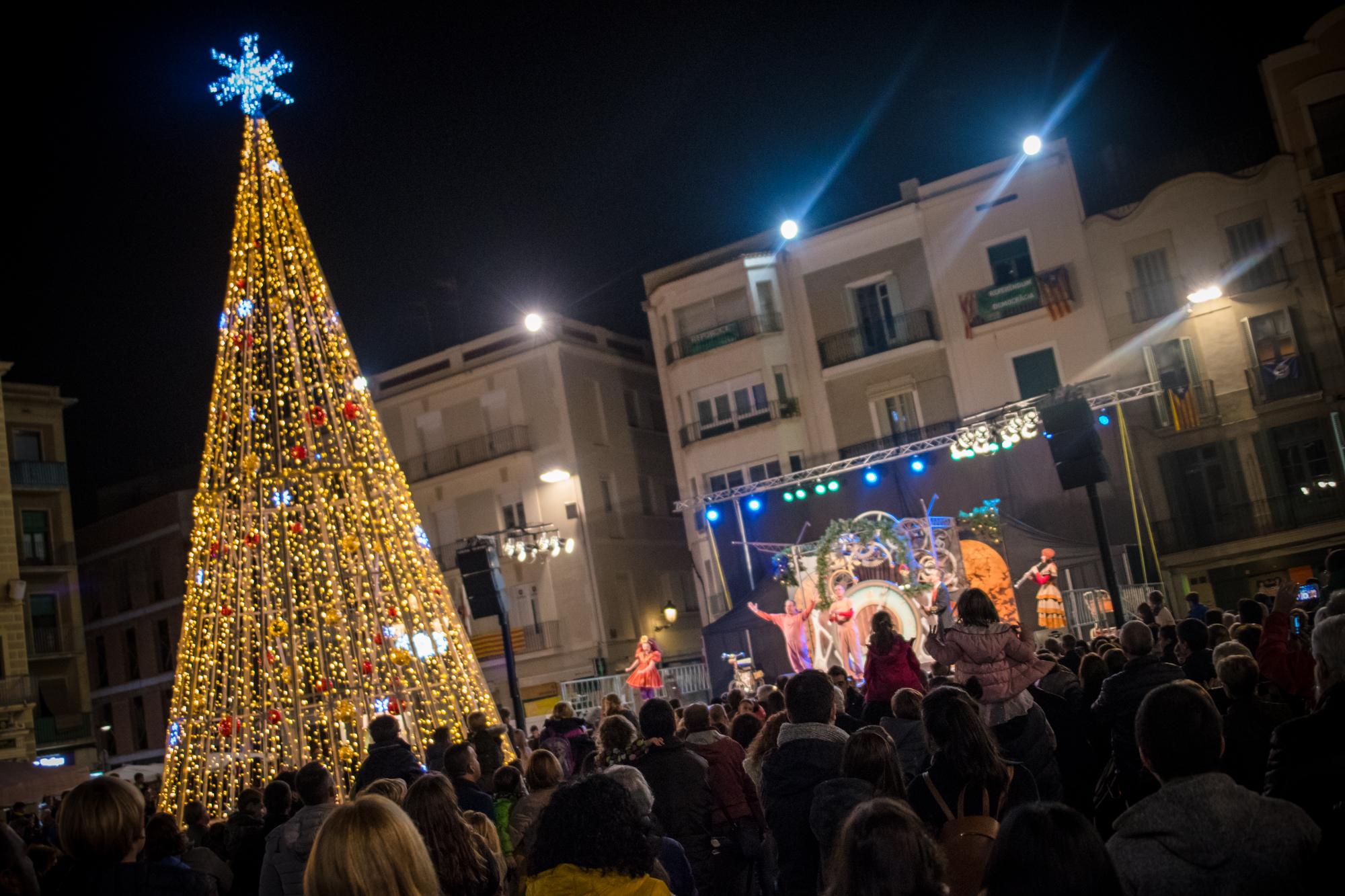 Espectacle Inaugural de l'encesa dels llums de Nadal 