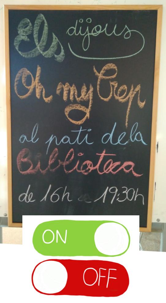 ON/OFF Food truck al pati de la bibloteca