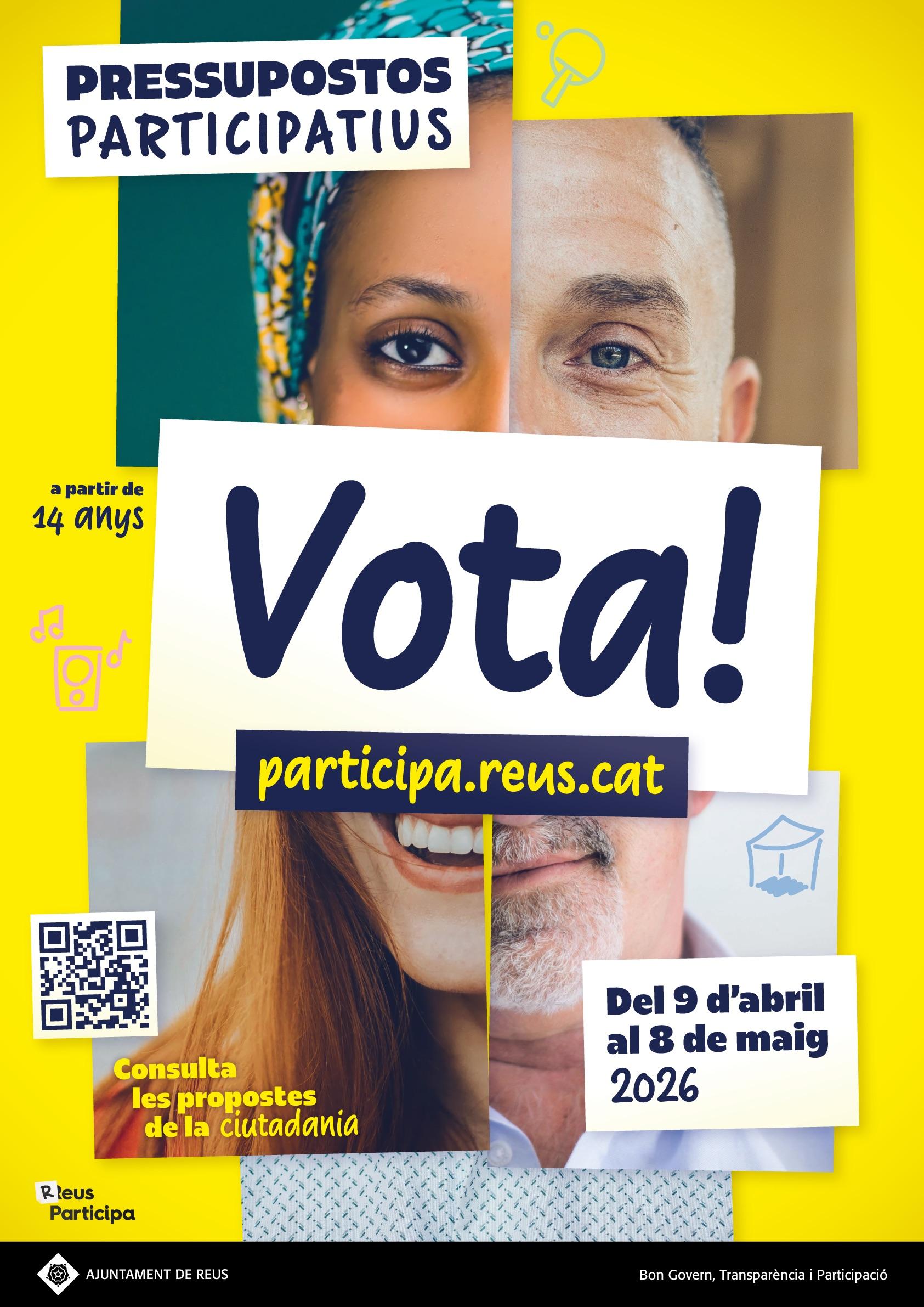 Punts d'interacció mòbil dels Pressupostos ParticipatiusE